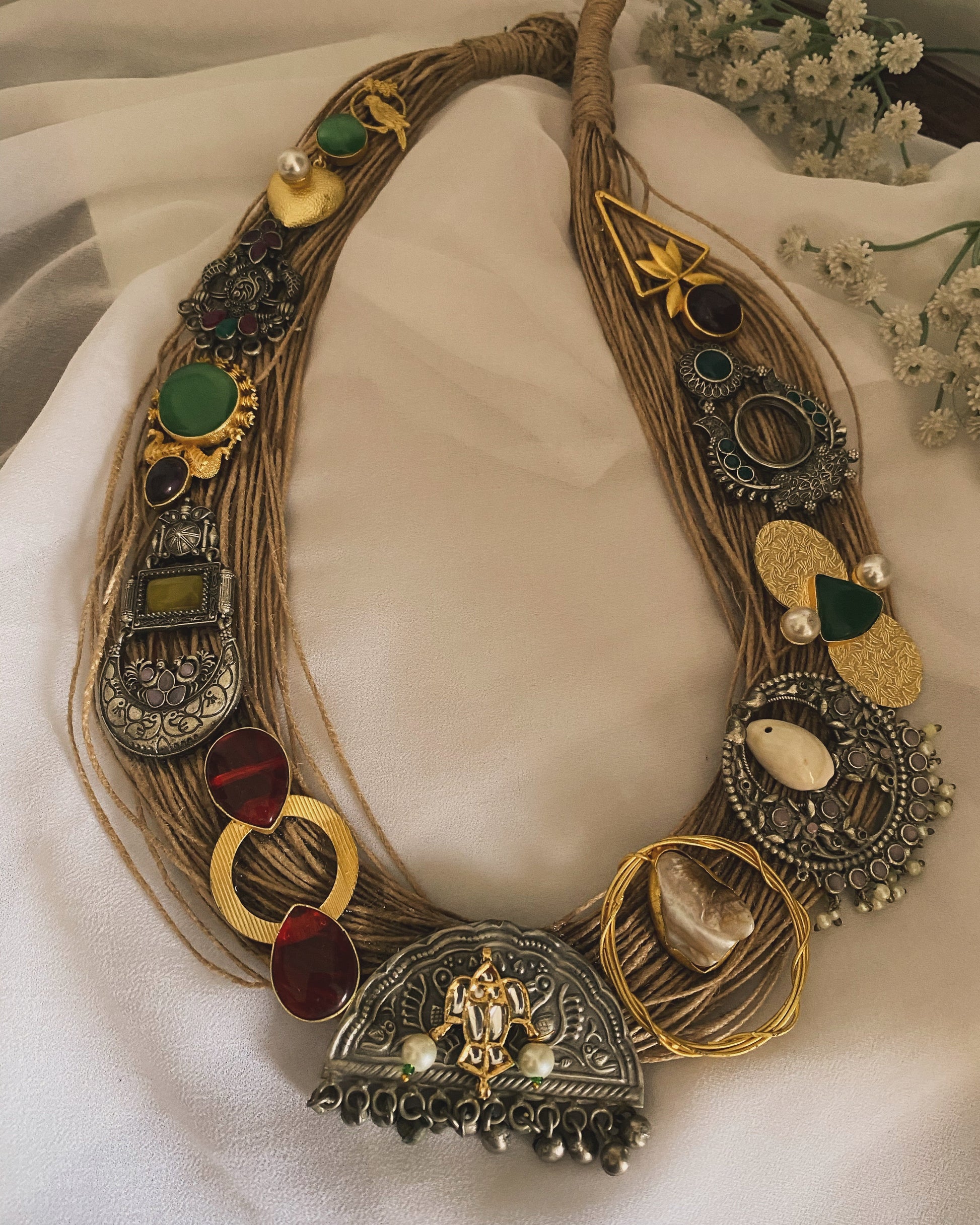 FUSION JUTE NECKLACE Gehnacollections