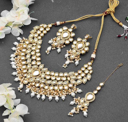 SHRINIKA KUNDAN NECKLACE SET Gehnacollections