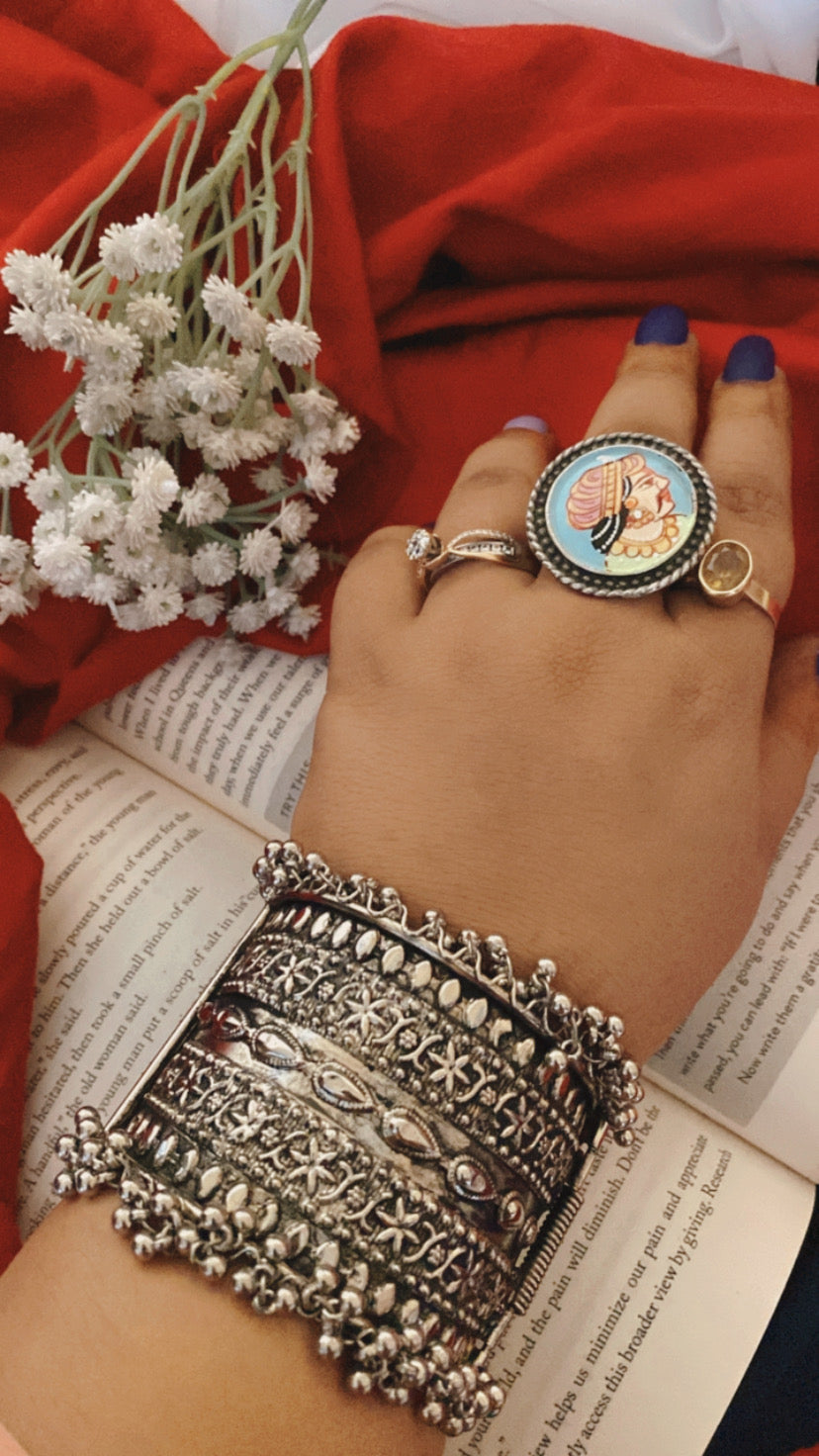 Hand painted Ring Gehnacollections