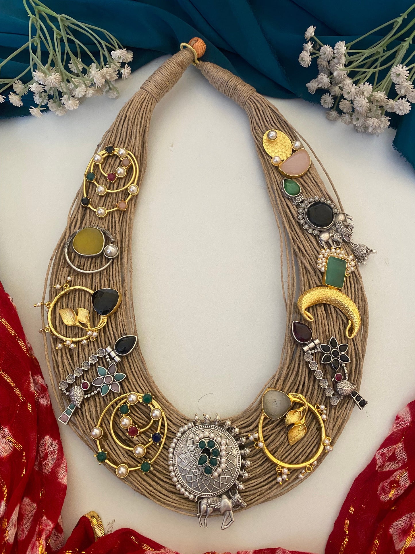 FUSION JUTE NECKLACE Gehnacollections