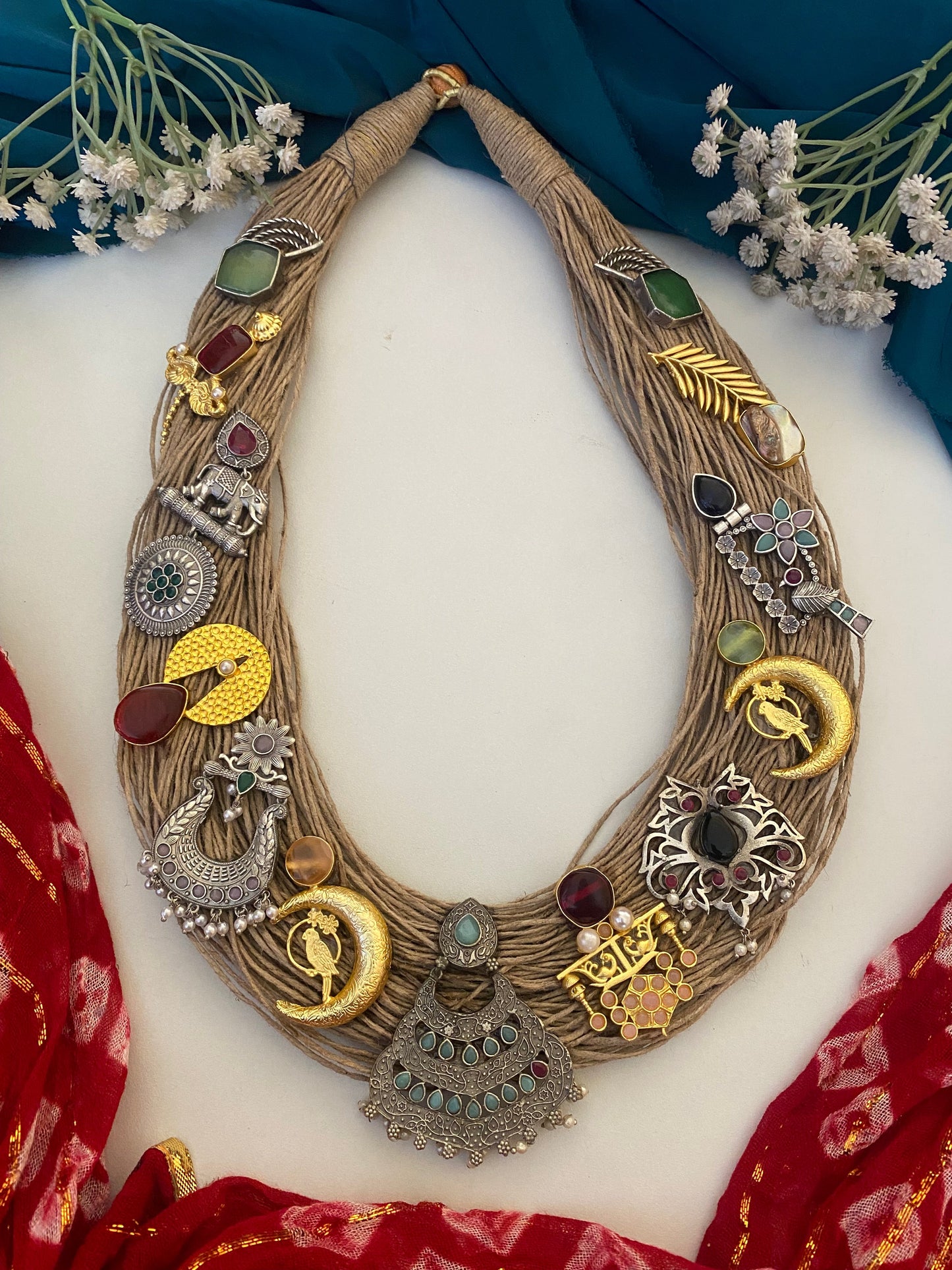 FUSION JUTE NECKLACE Gehnacollections