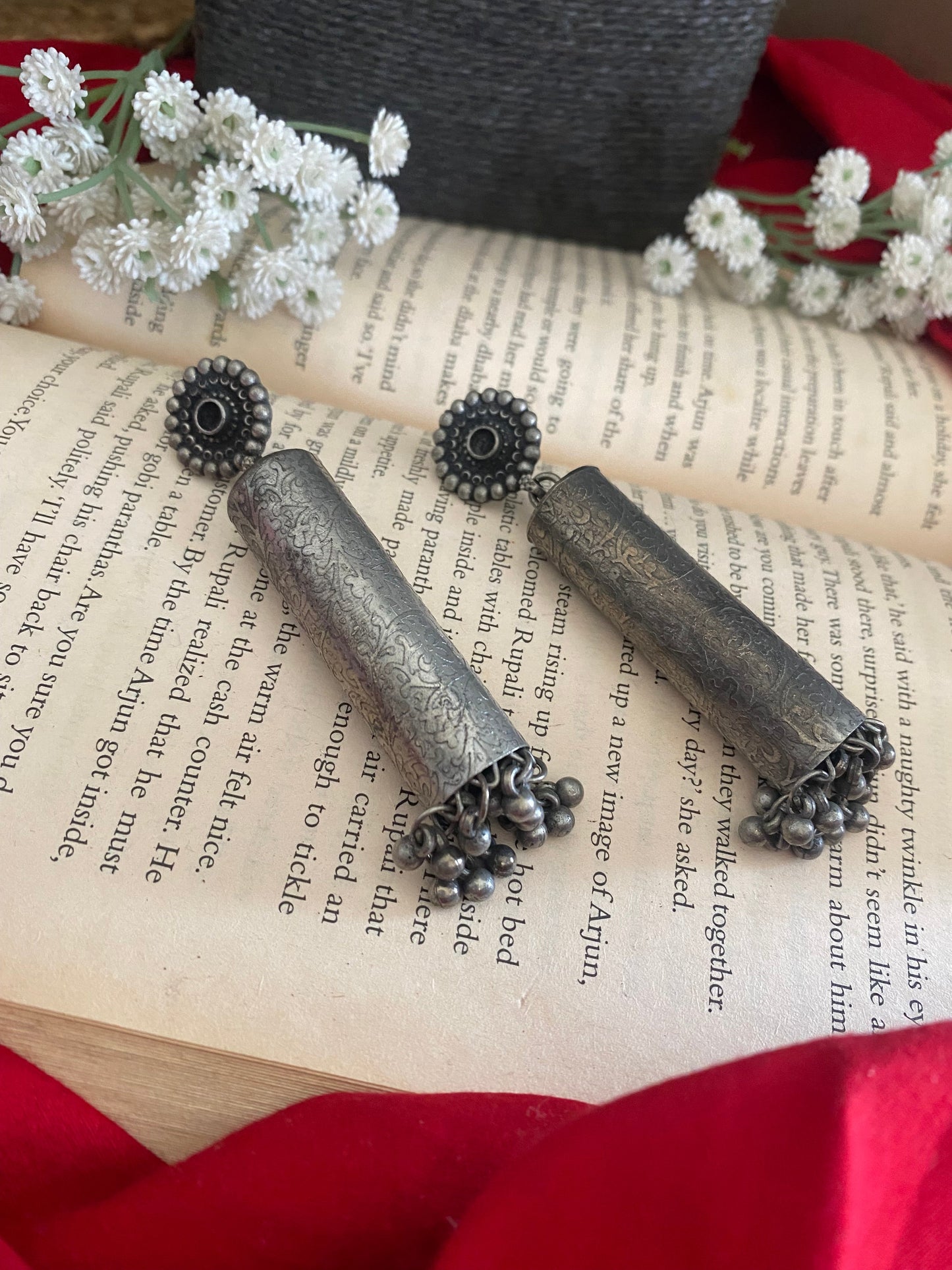 CYLINDRICAL JHUMKA Gehnacollections