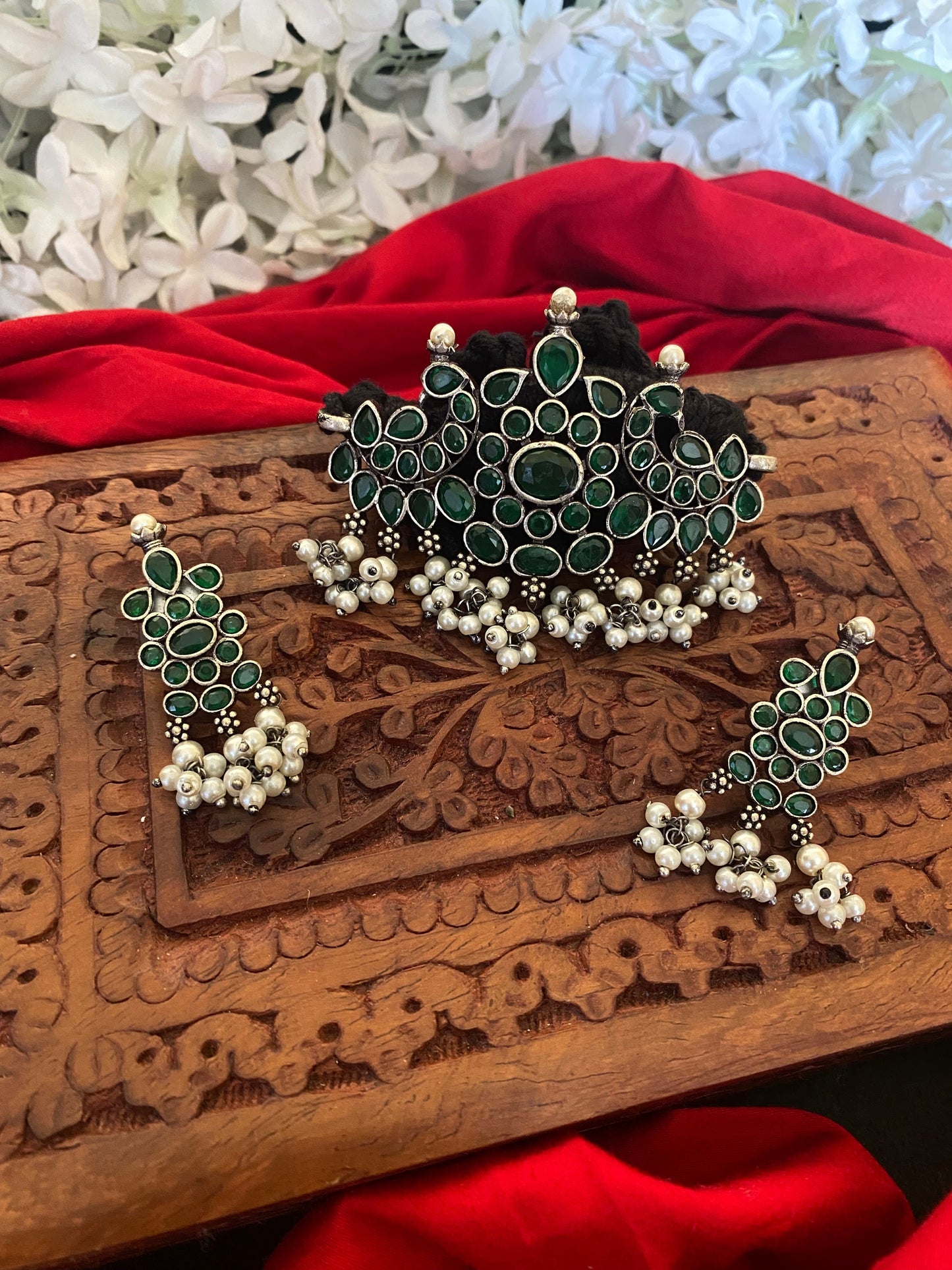 STONE CHOKER SET Gehnacollections