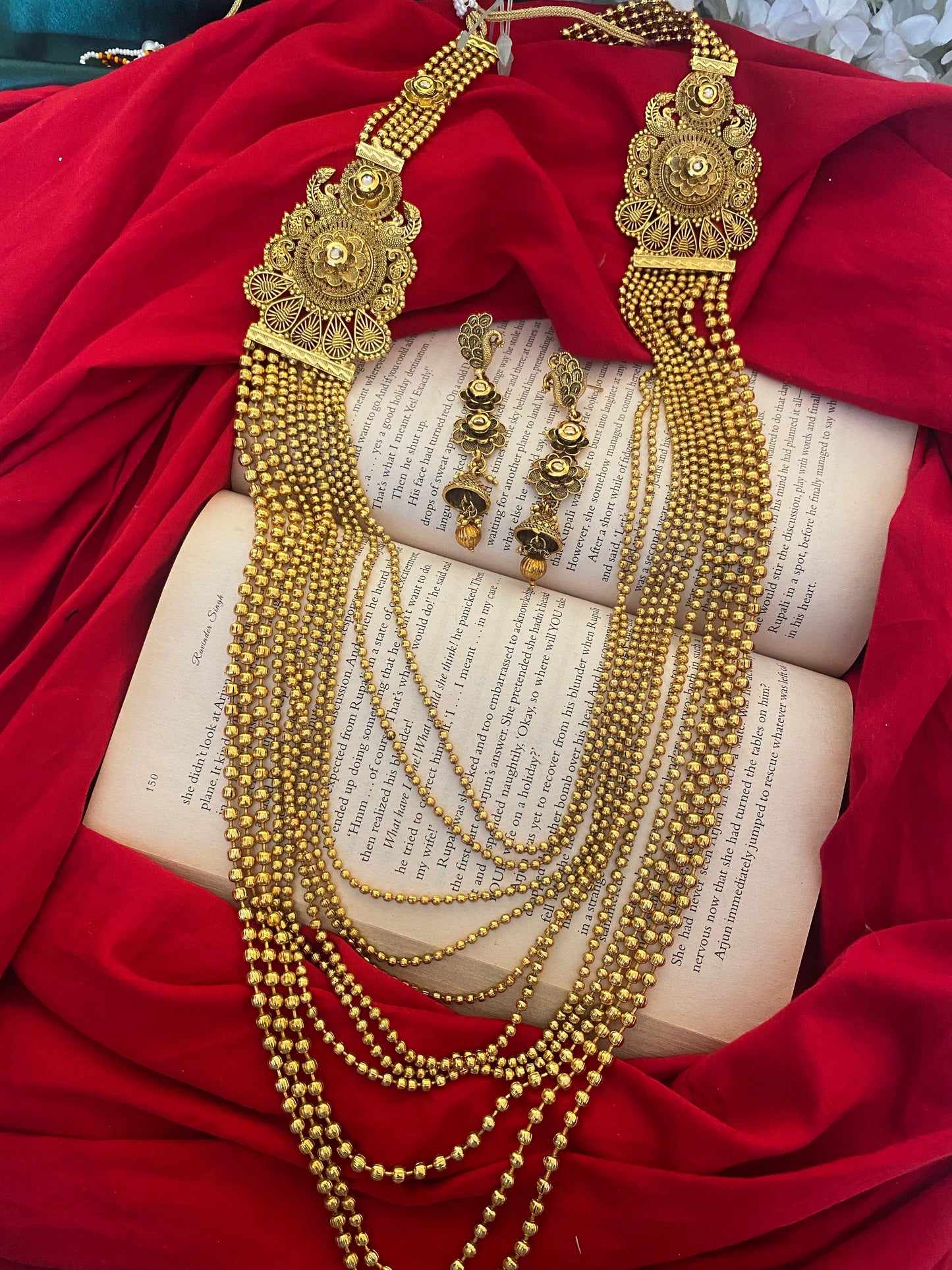 ASHWINI LONG NECKLACE SET Gehnacollections