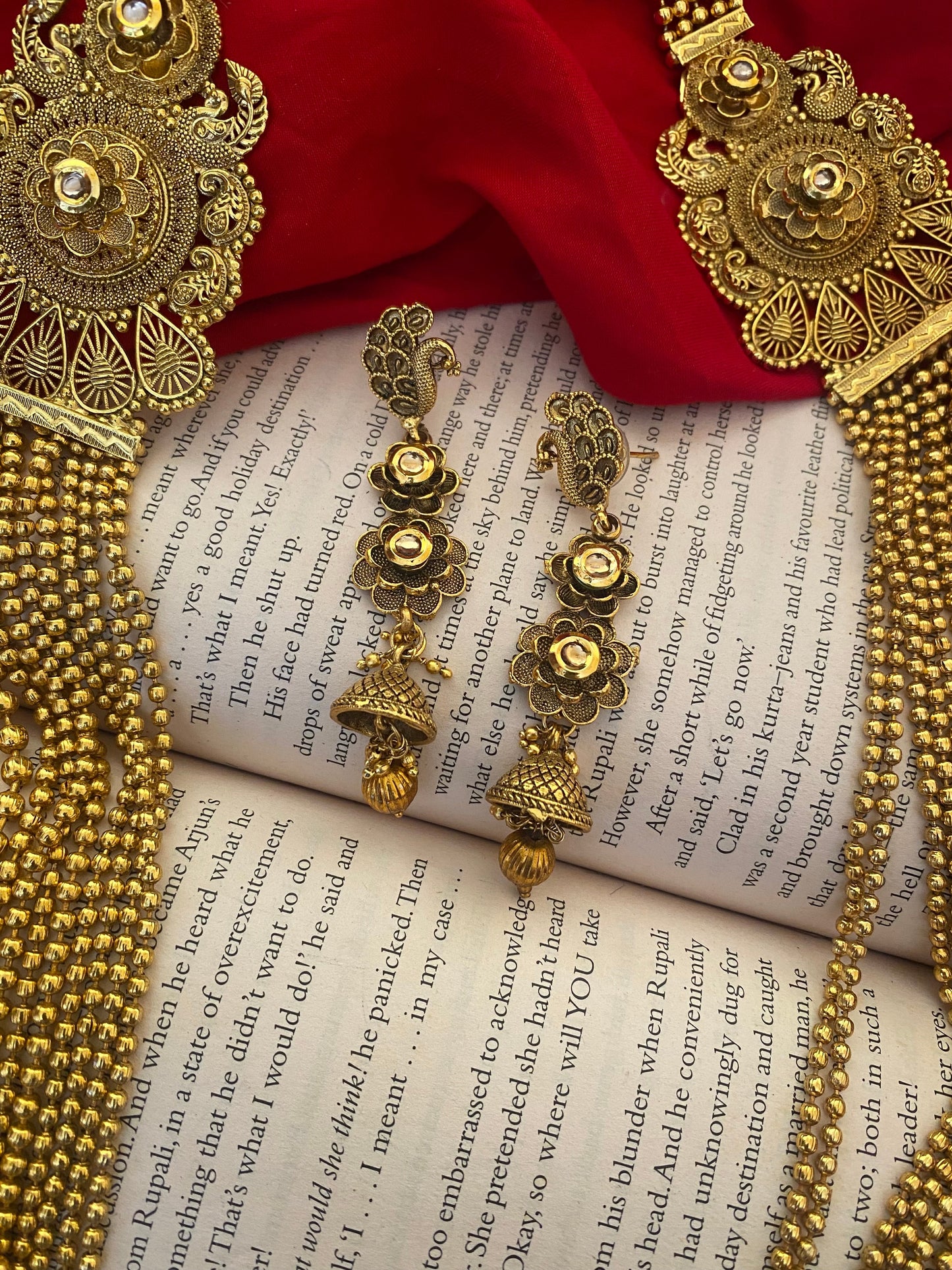 ASHWINI LONG NECKLACE SET Gehnacollections
