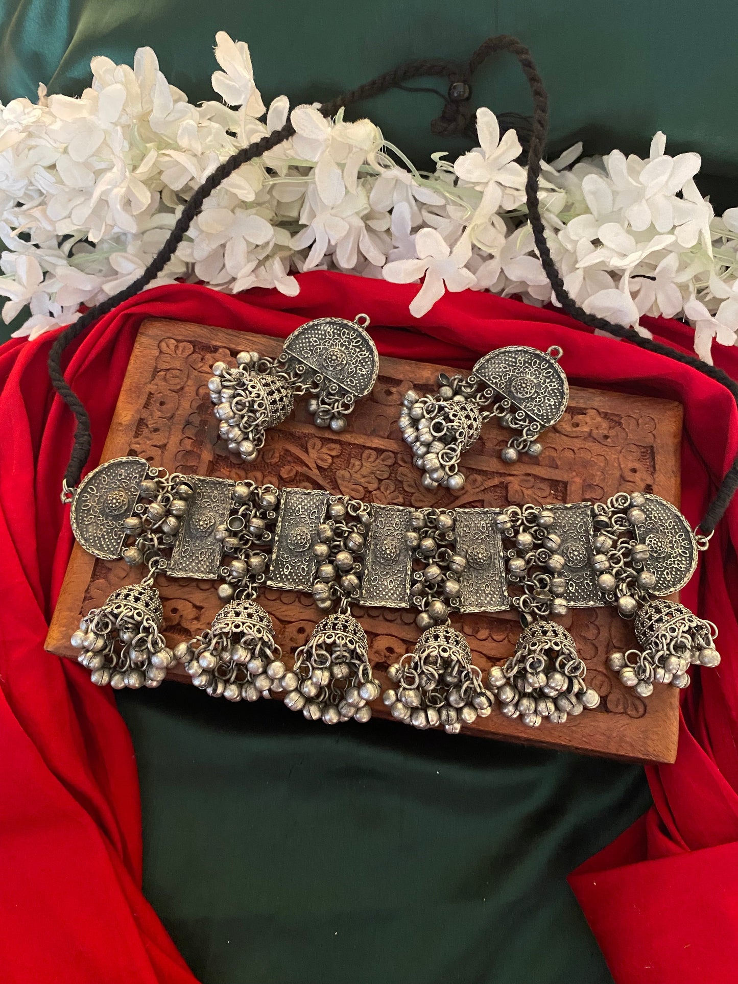 JHUMKA CHOKER SET Gehnacollections