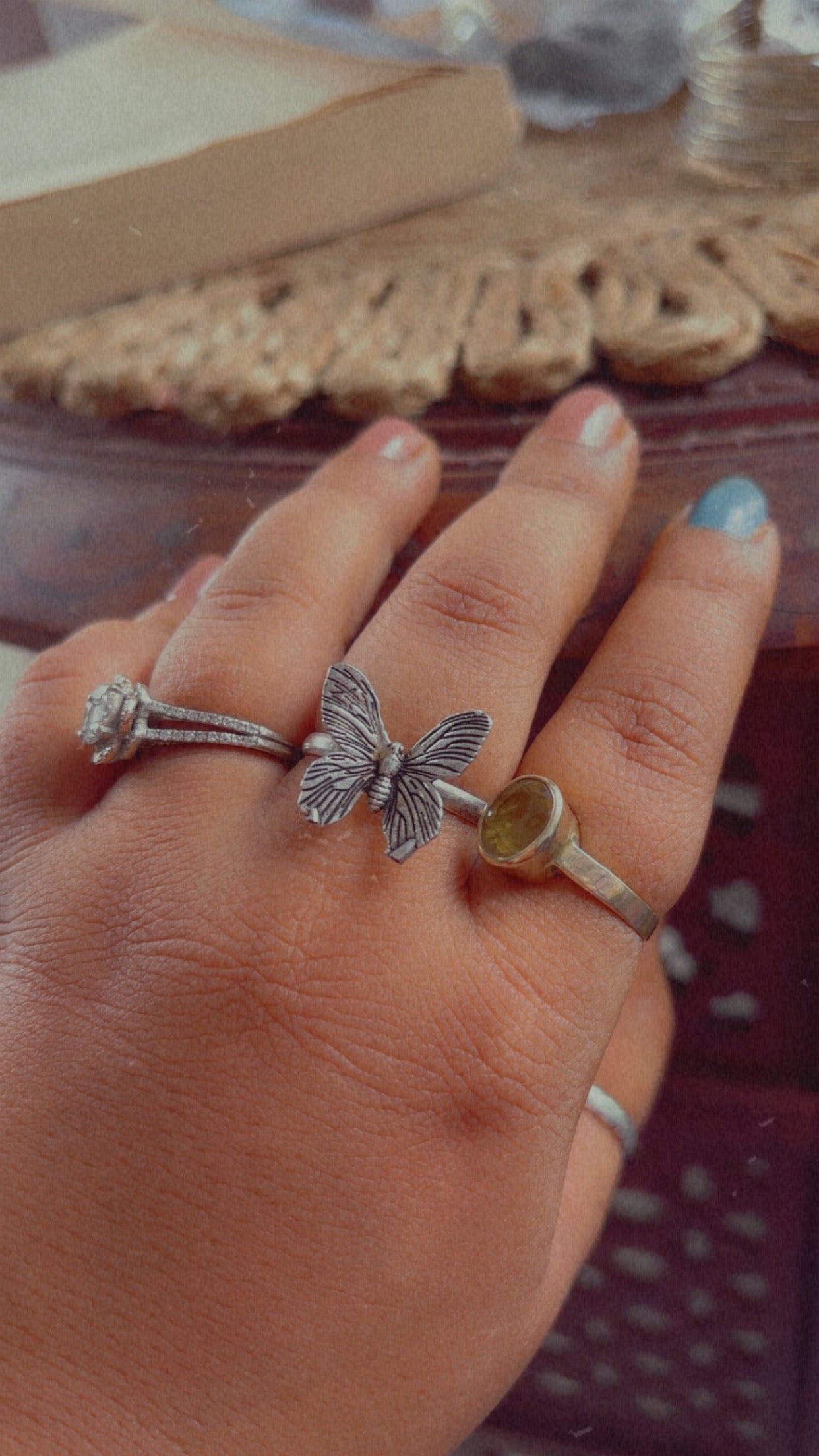 Butterfly ring Gehnacollections