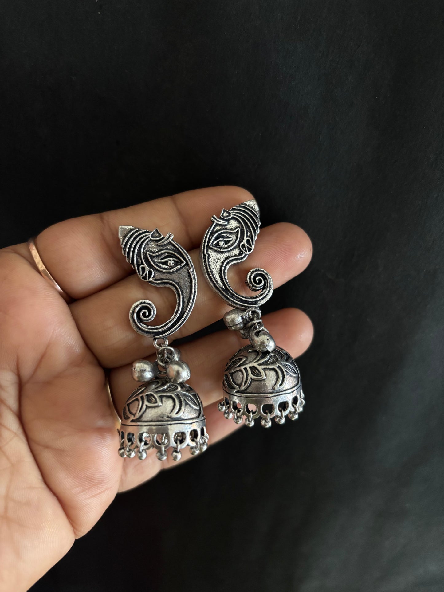 Ganesha jhumka Gehnacollections