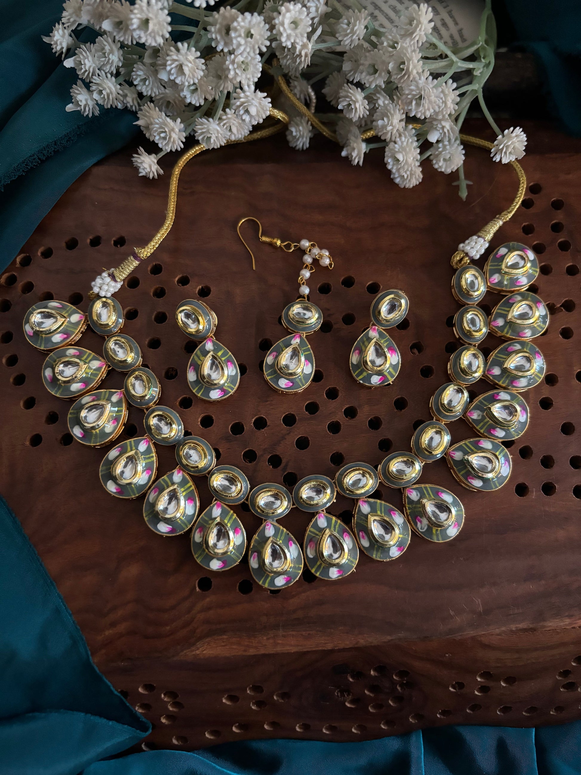 Adya Necklace Set Gehnacollections