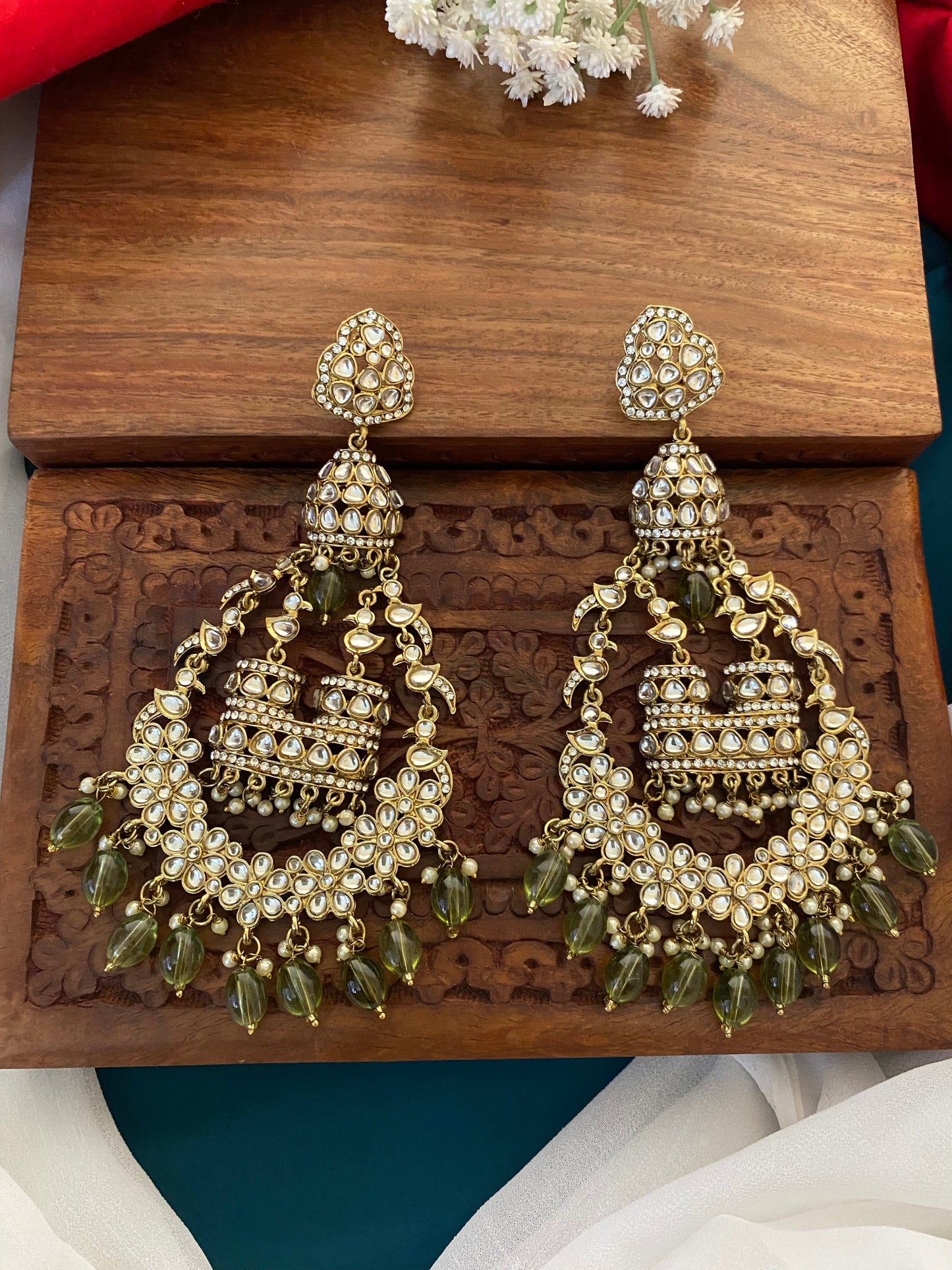 CHAAYA CHANDBALI Gehnacollections