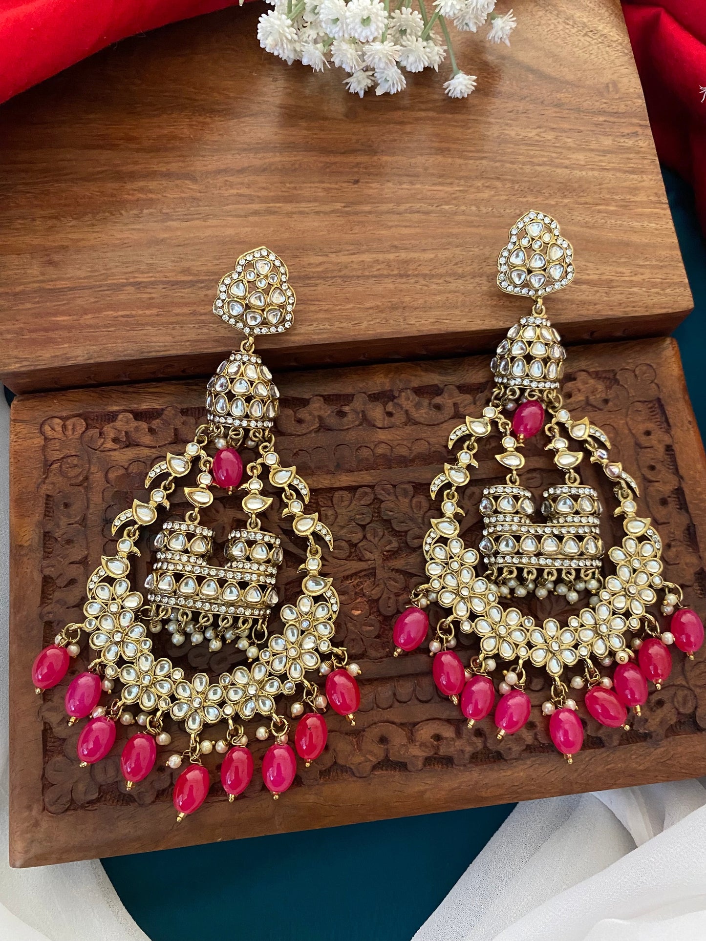 CHAAYA CHANDBALI Gehnacollections