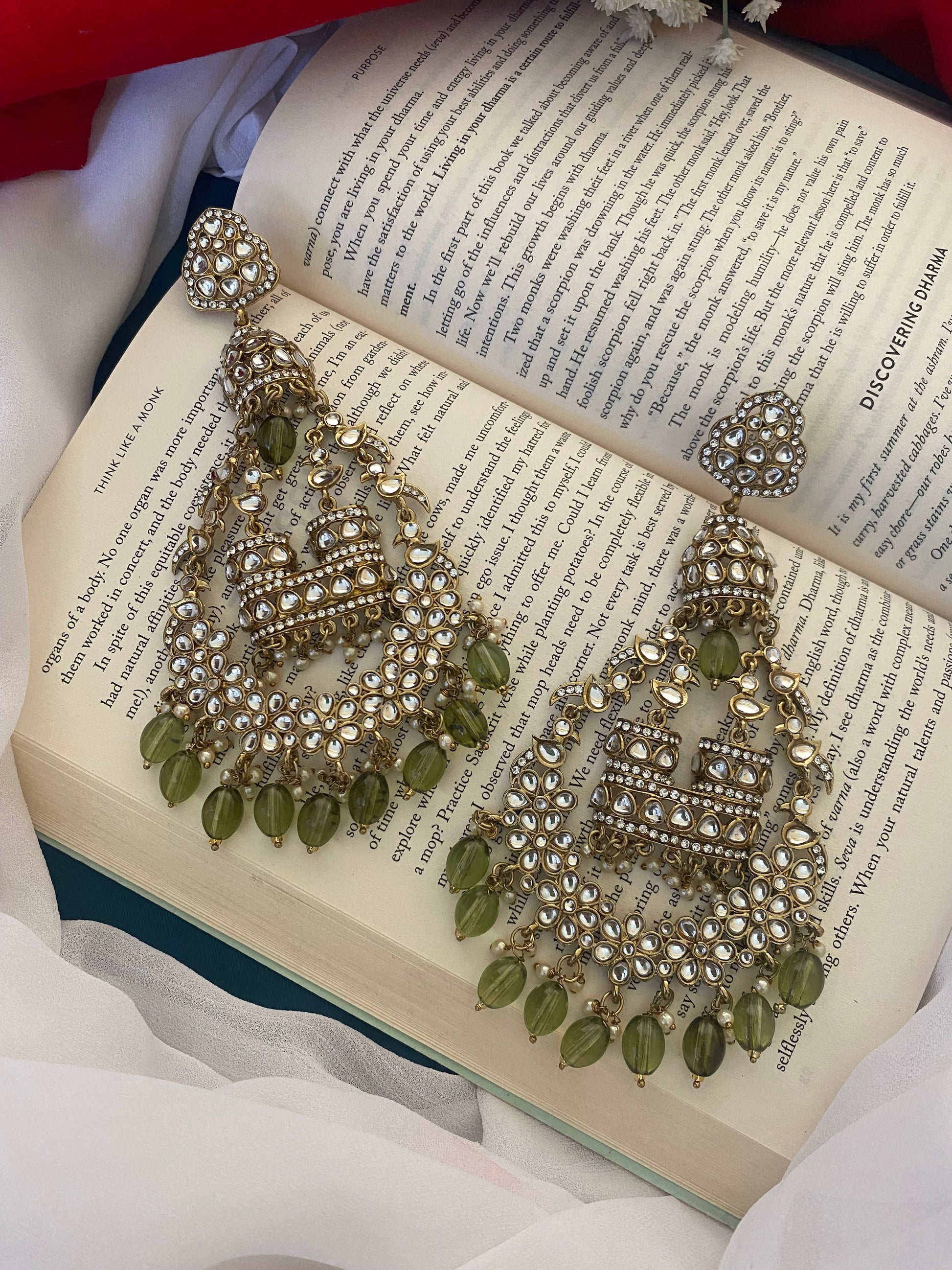 CHAAYA CHANDBALI Gehnacollections