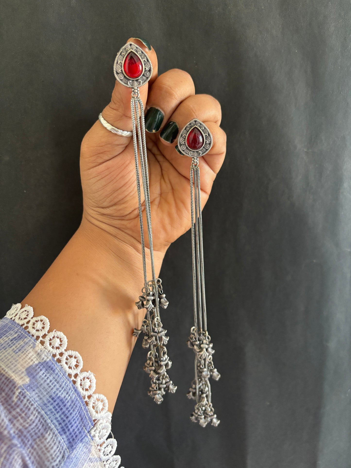 Kesari Kashmiri Earrings Gehnacollections