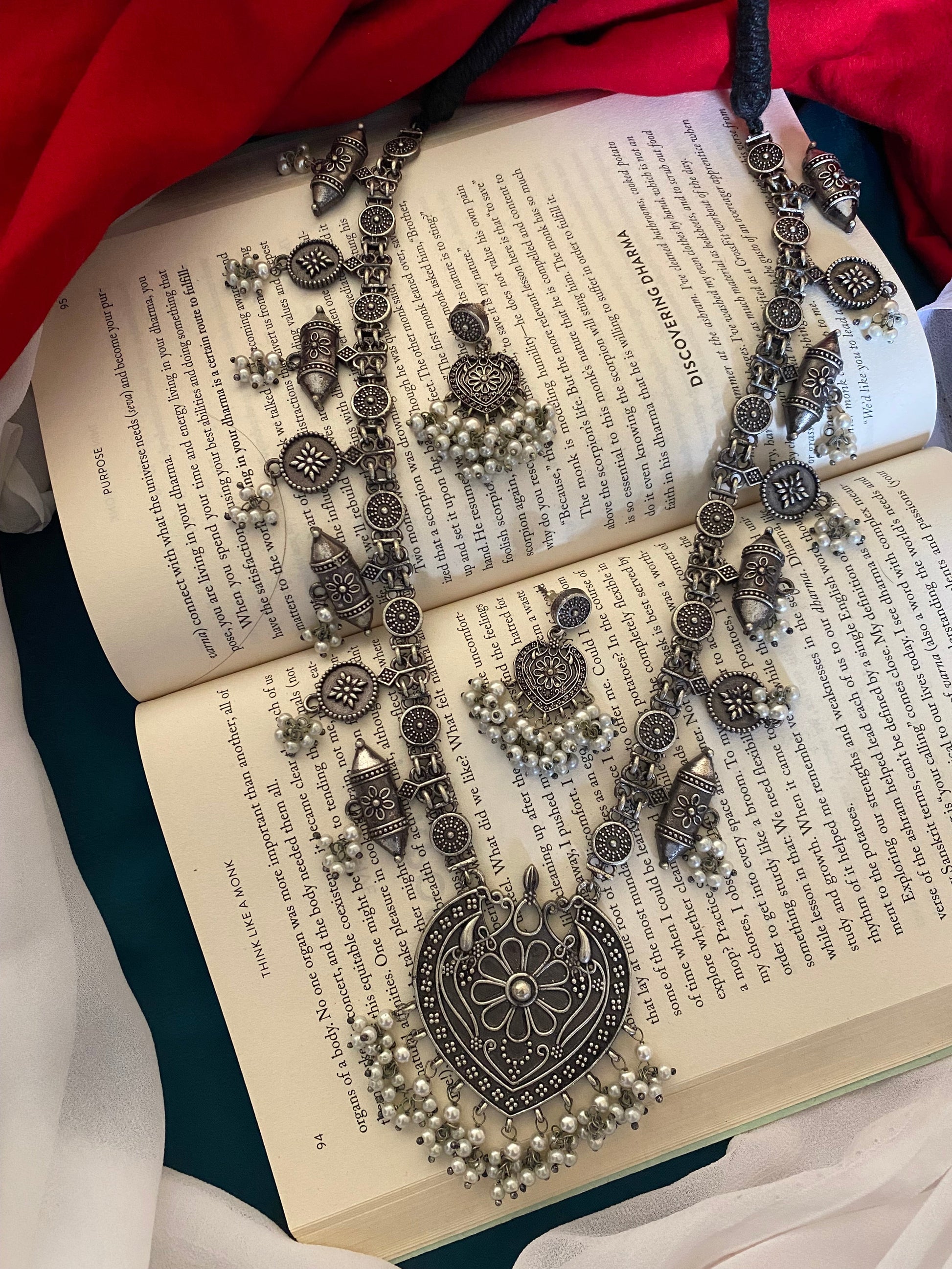 MONA LONG NECKLACE SET Gehnacollections