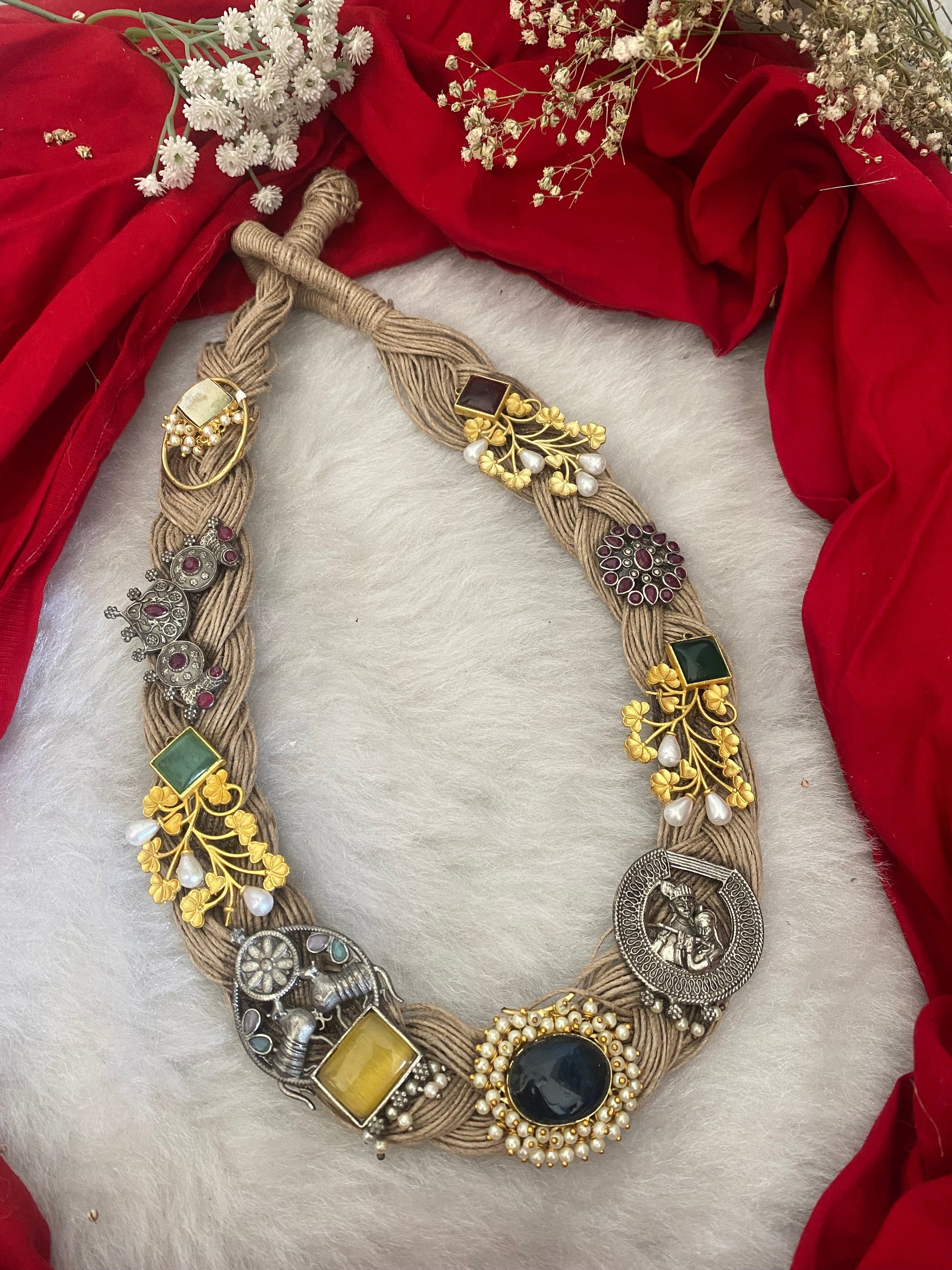 FUSION JUTE NECKLACE Gehnacollections