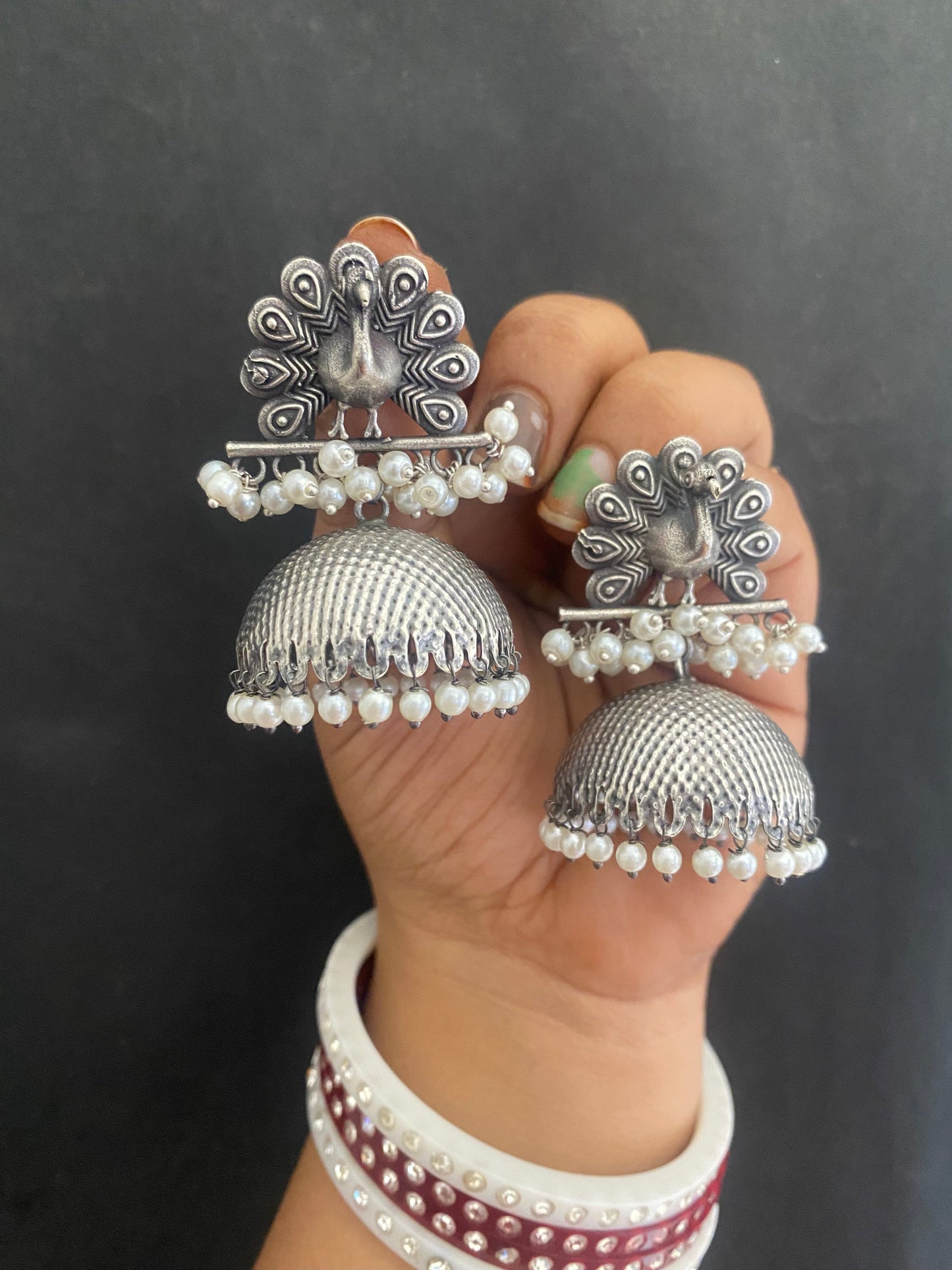 DANCING PEACOCK STUDS Gehnacollections