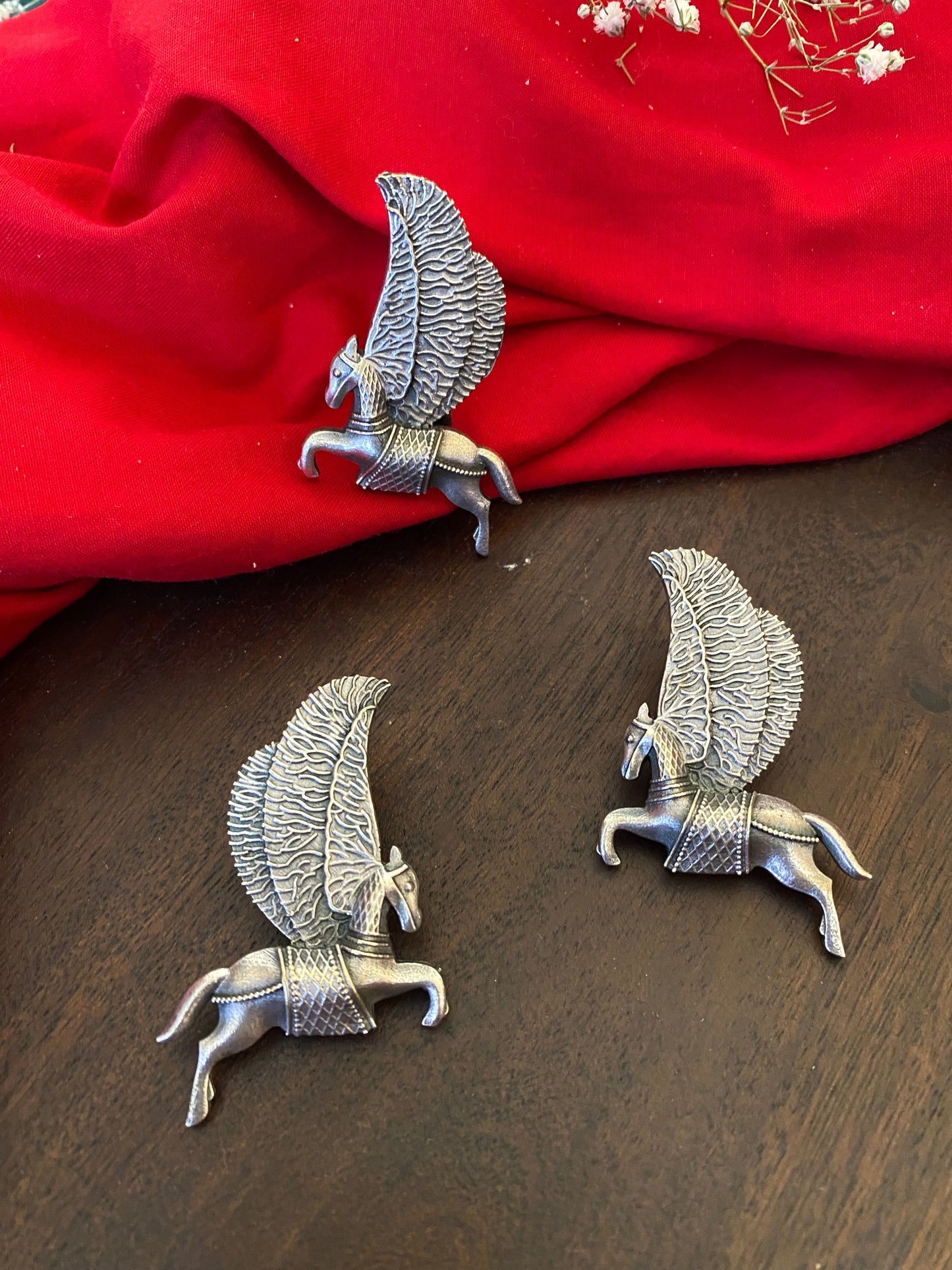 Unicorn Studs And Ring Gehnacollections