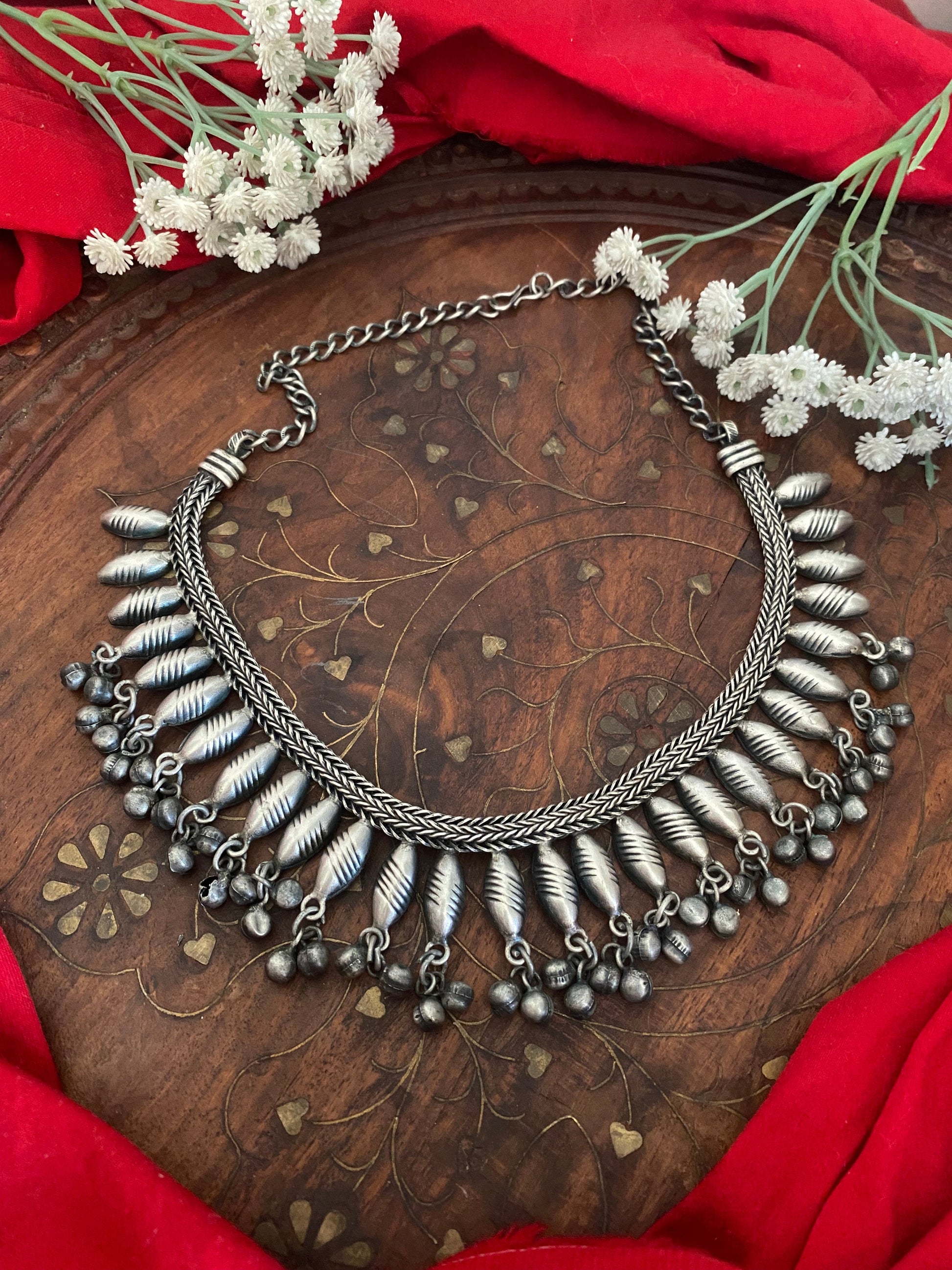 MADHAVI GHUNGHROO CHOKER Gehnacollections