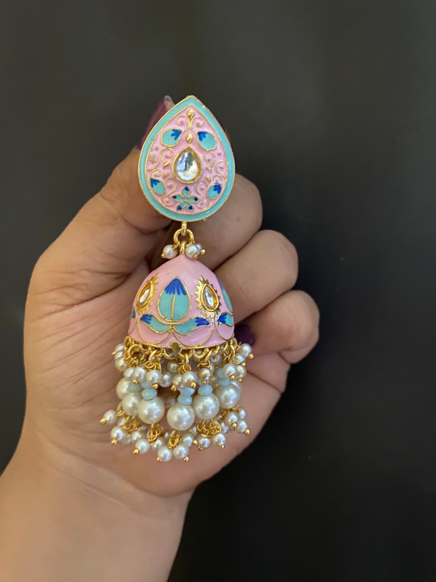 ARADHYA JHUMKA Gehnacollections