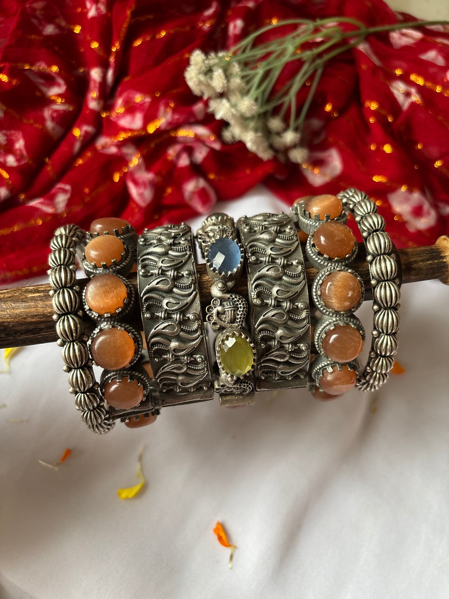 Natalia Hand Kada Stack Gehnacollections