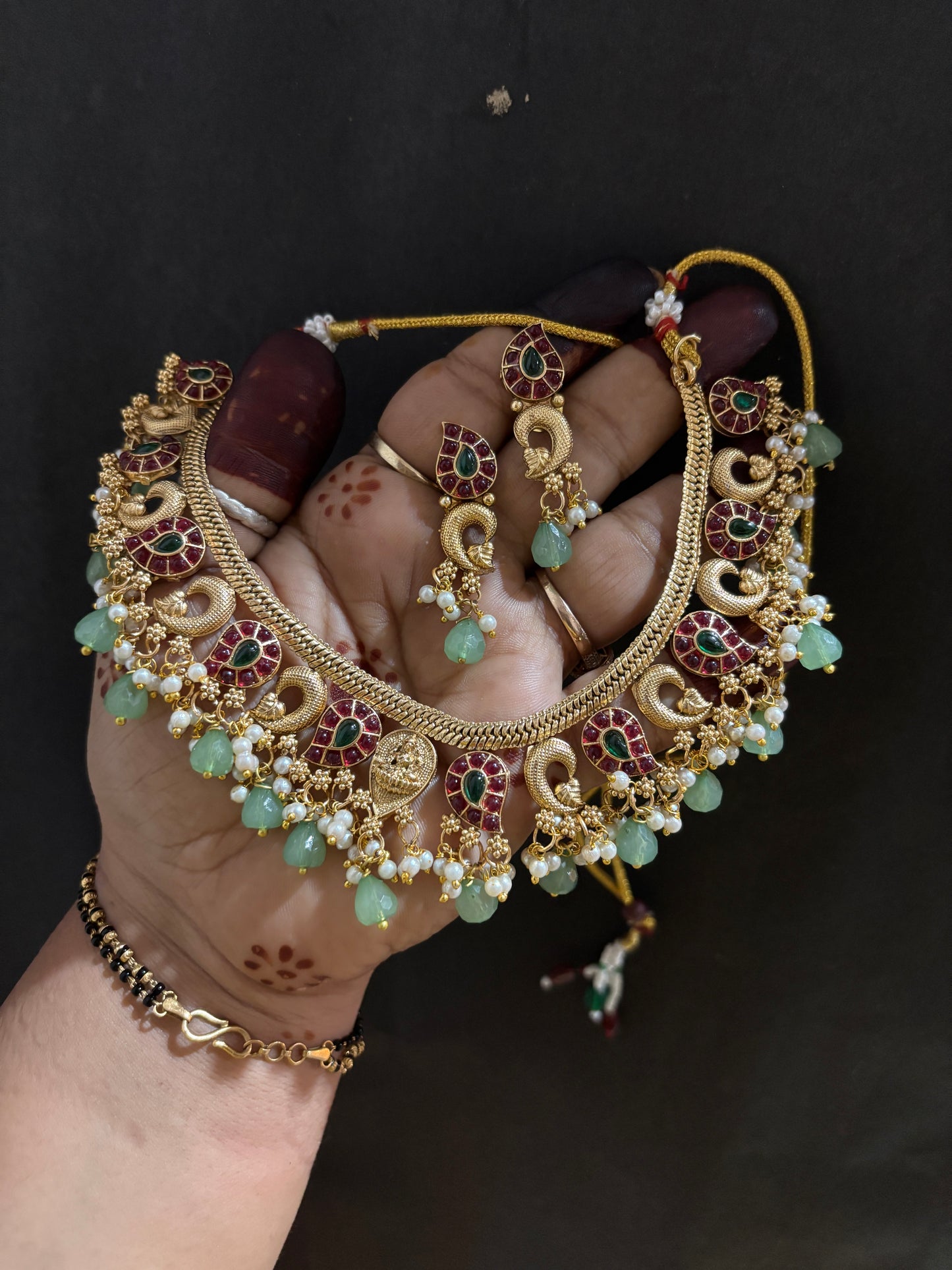 Lakshmi choker set Gehnacollections