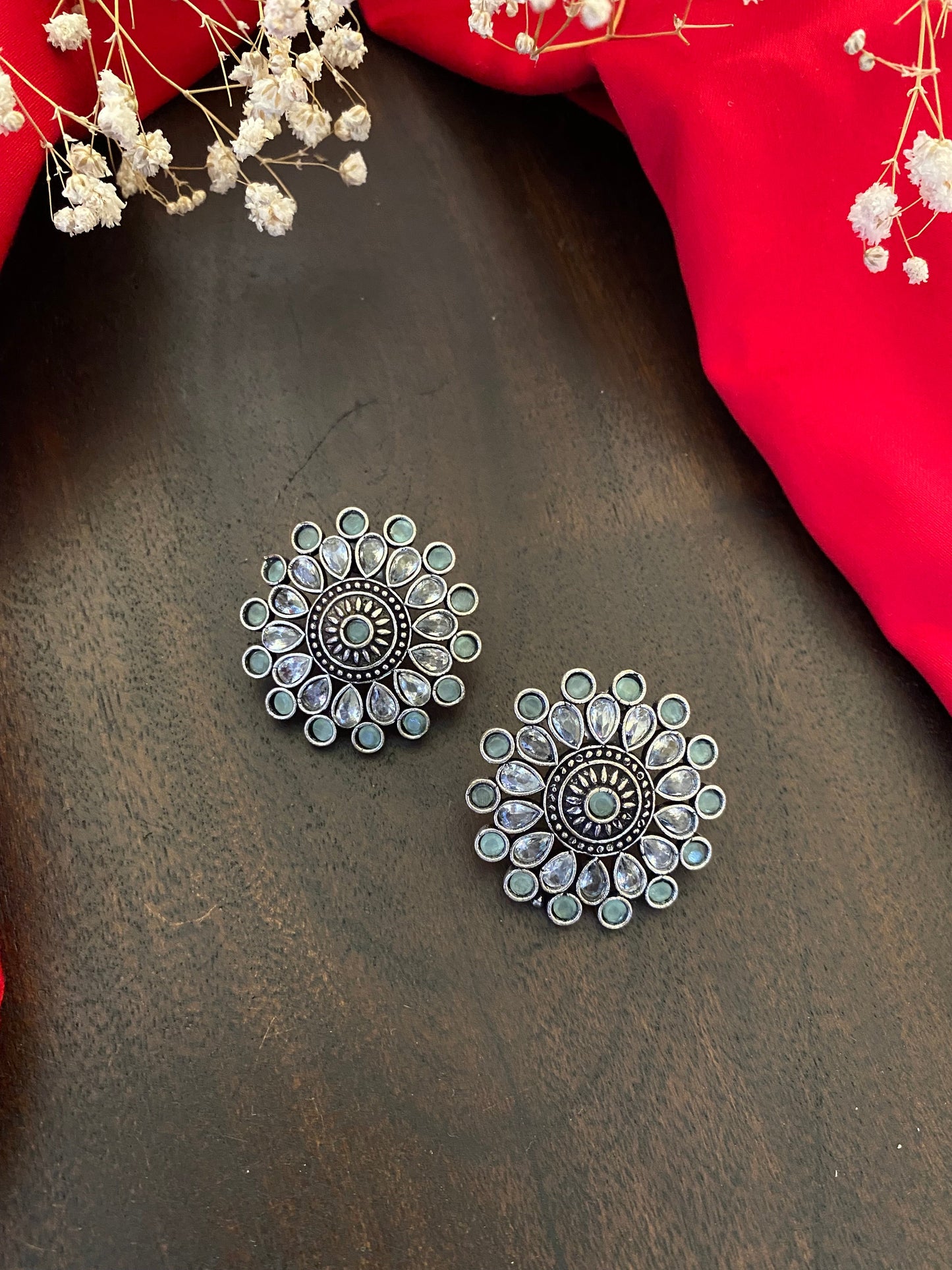 SHIPRA STONE STUDS Gehnacollections