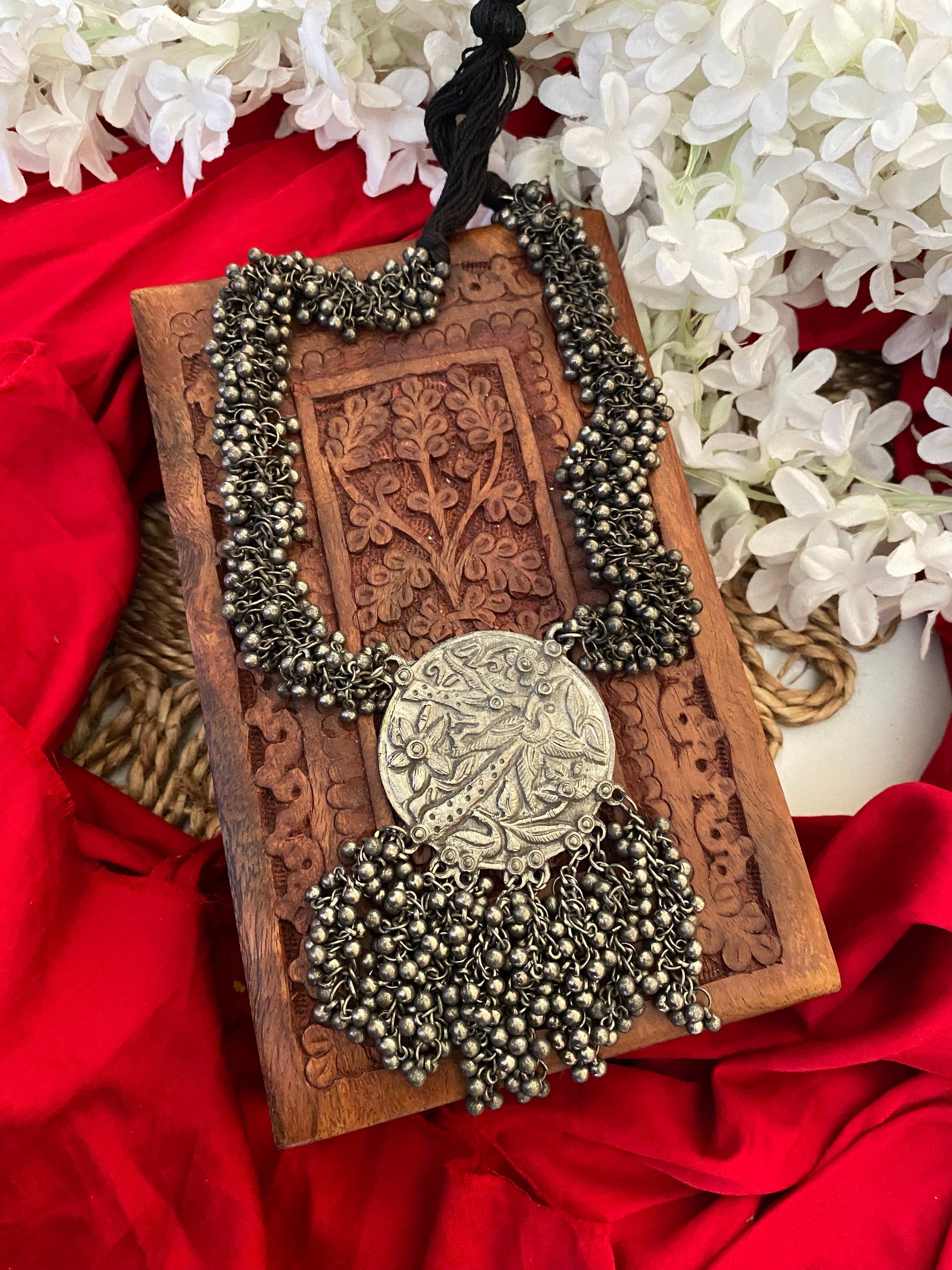 SAZIA LONG NECKLACE SET Gehnacollections