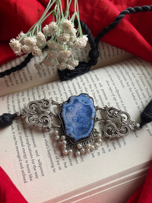 Unfinished Stone Choker Gehnacollections