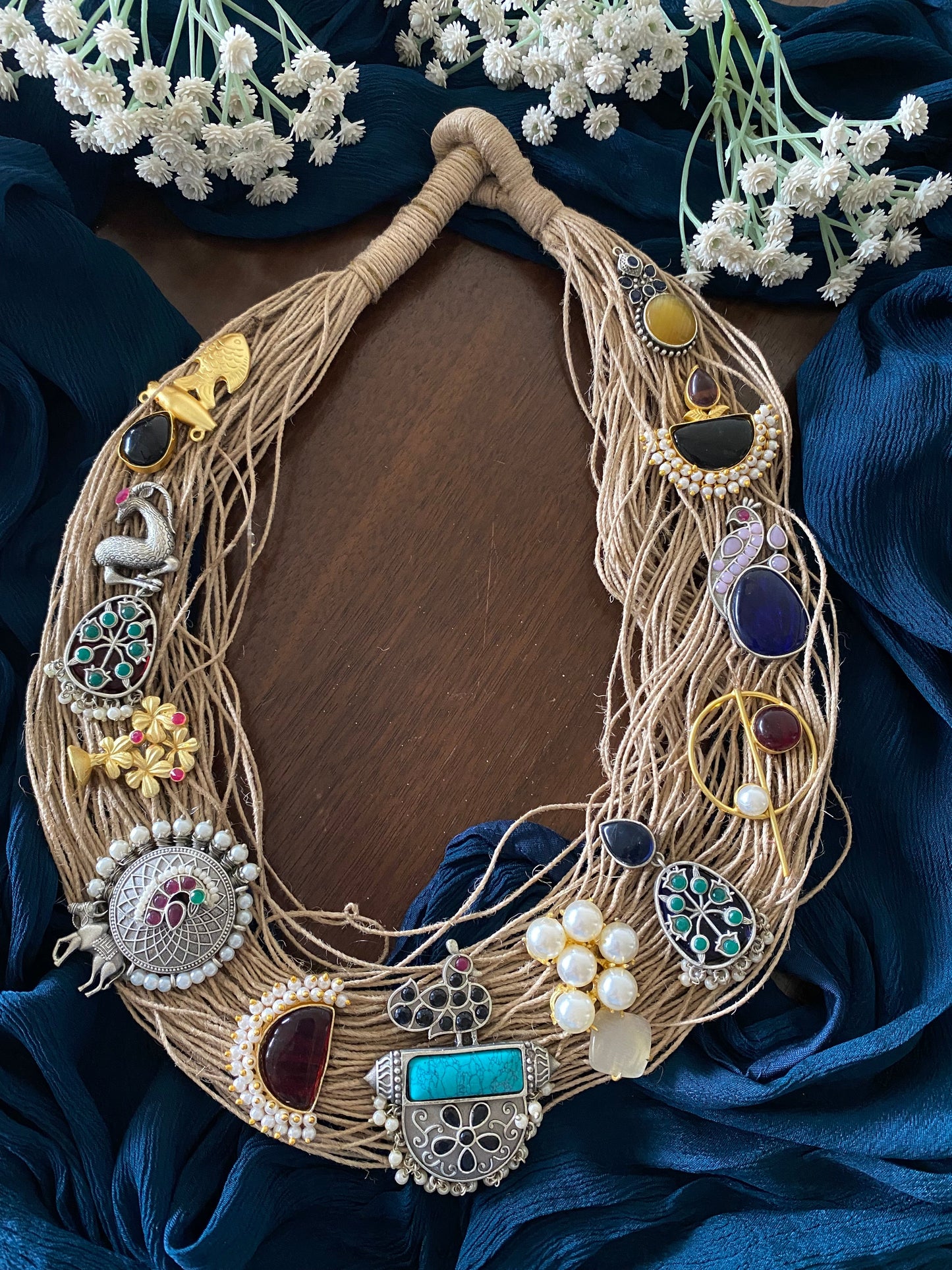 FUSION JUTE NECKLACE Gehnacollections