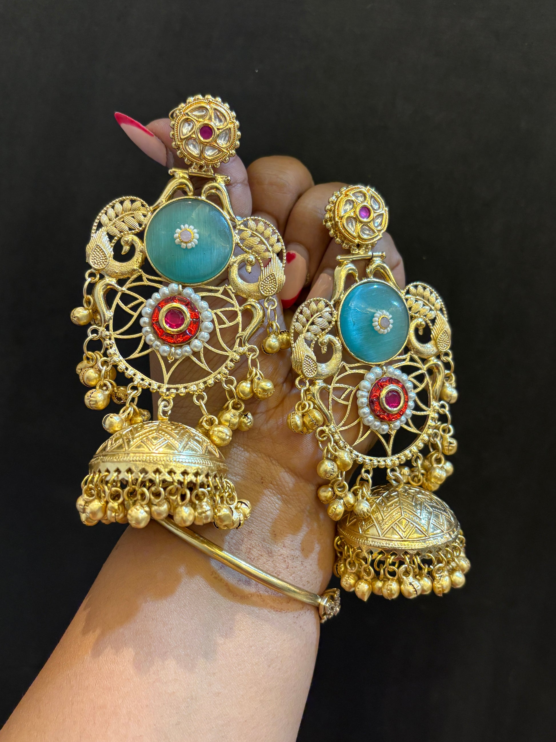 TANSHIKA JHUMKA Gehnacollections