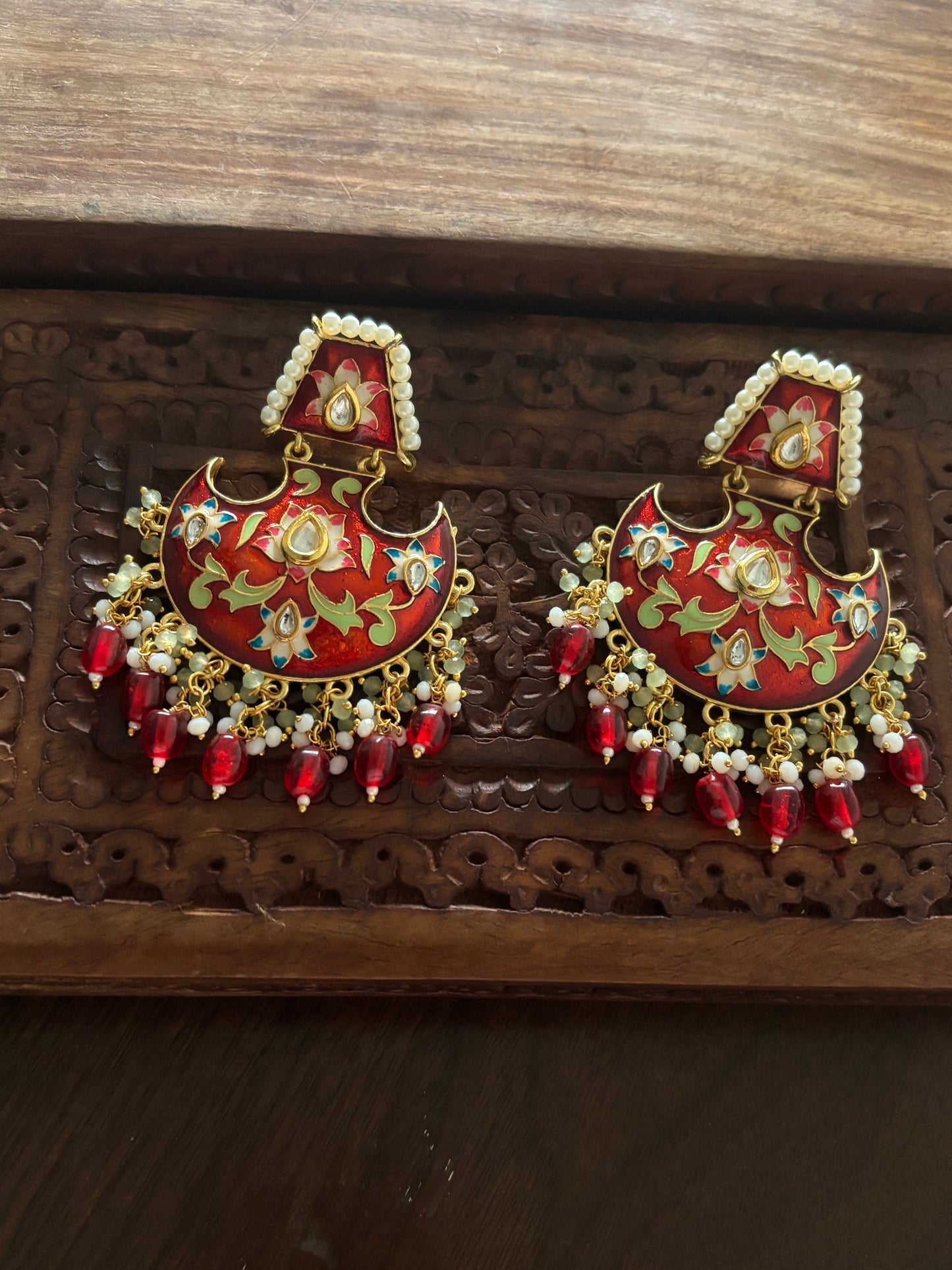 TRISHLA CHANDBALI Gehnacollections