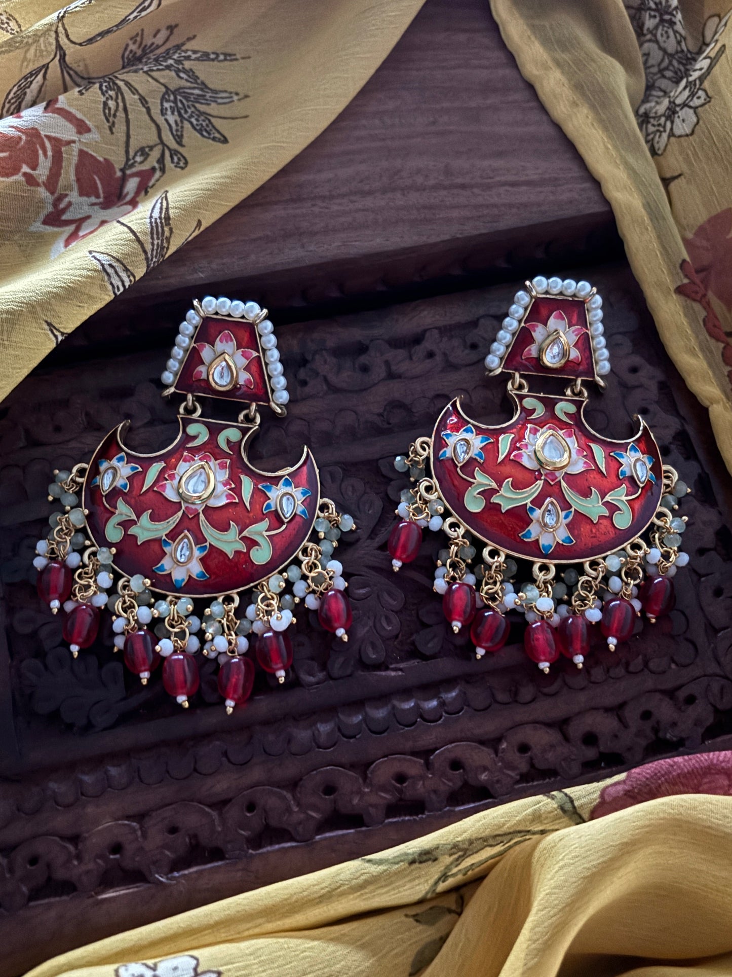 TRISHLA CHANDBALI Gehnacollections