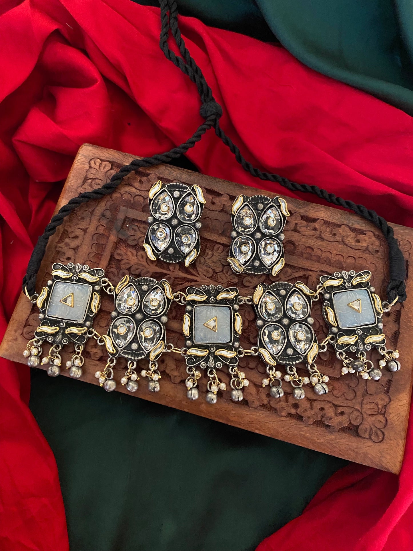 VANSHIKA CHOKER SET Gehnacollections