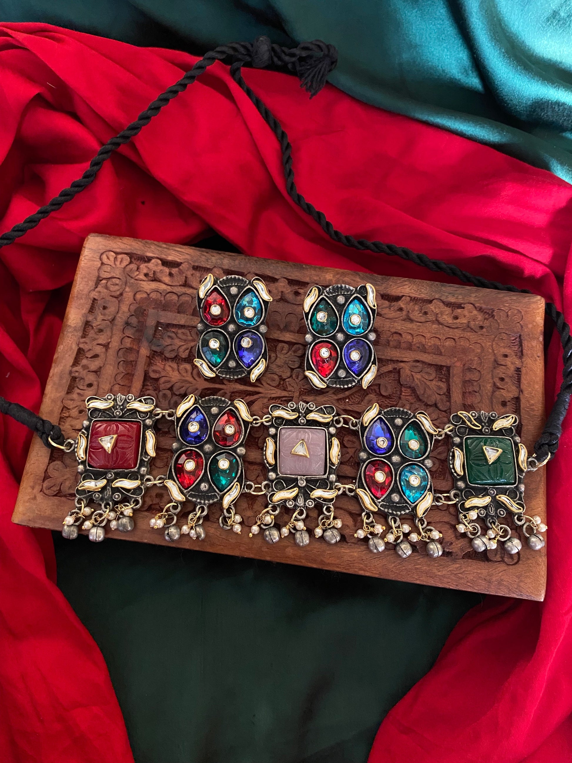 VANSHIKA CHOKER SET Gehnacollections