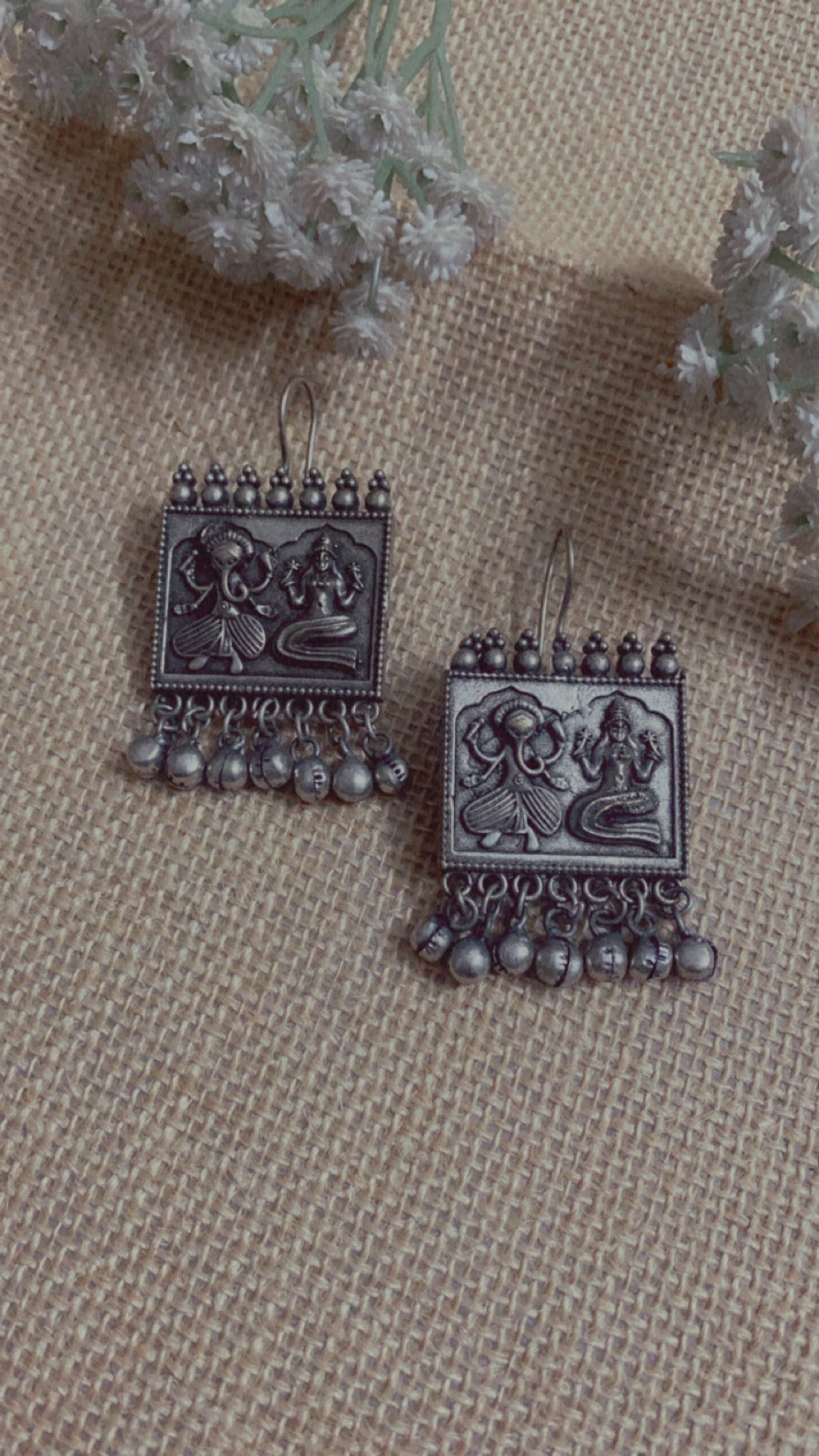 Laxmi Ganesh Earrings Gehnacollections