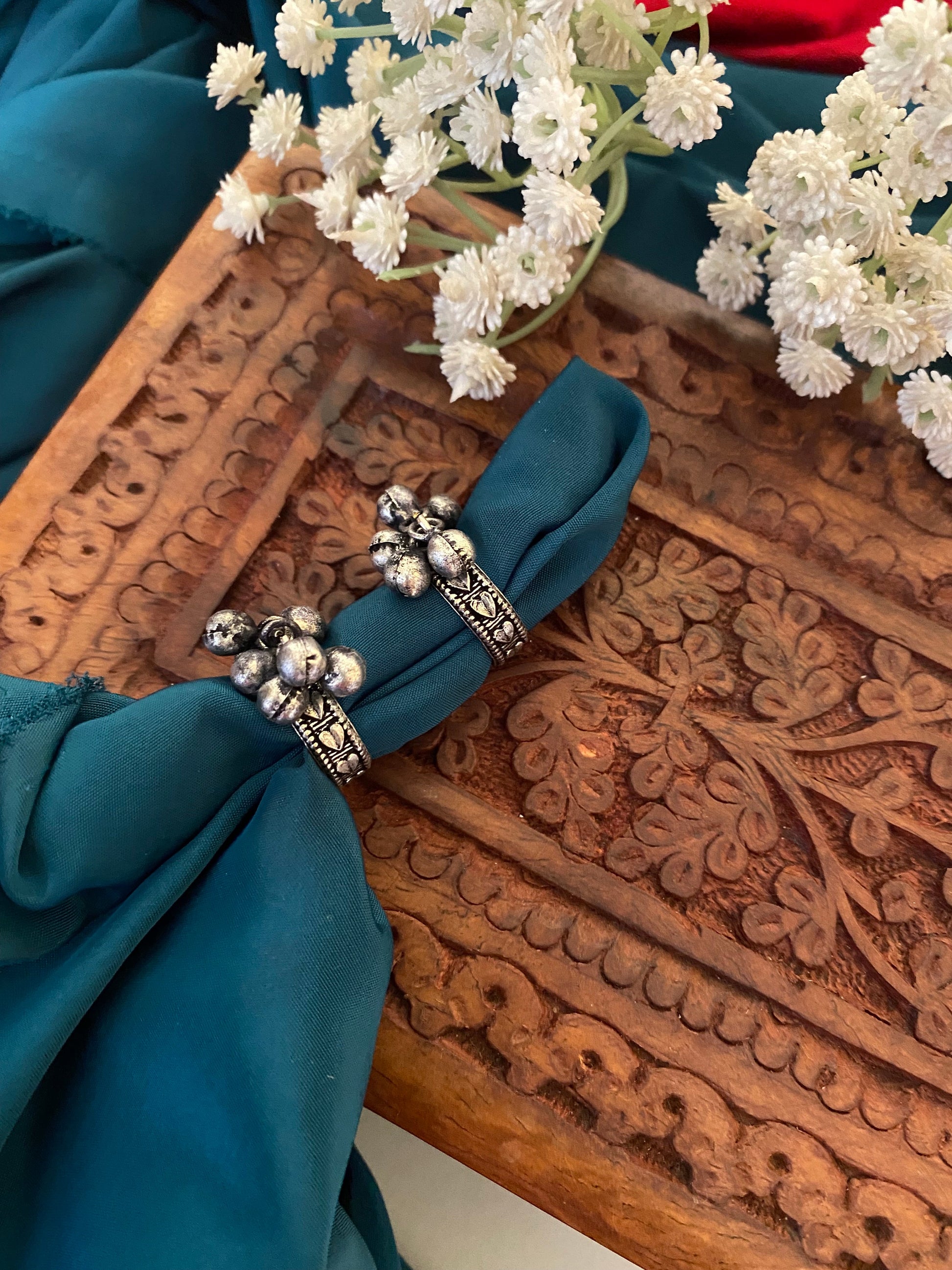 GHUNGHROO TOE RING Gehnacollections