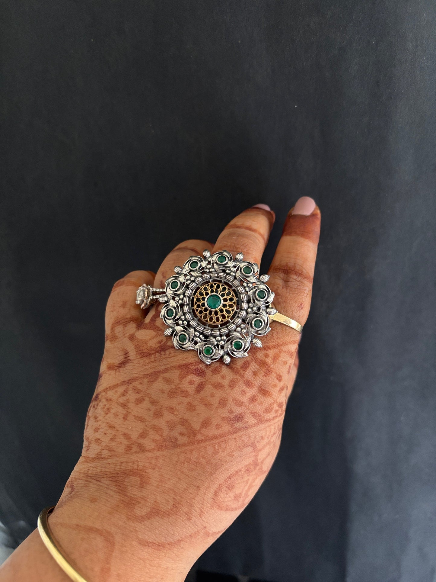 DUAL TONE RING Gehnacollections