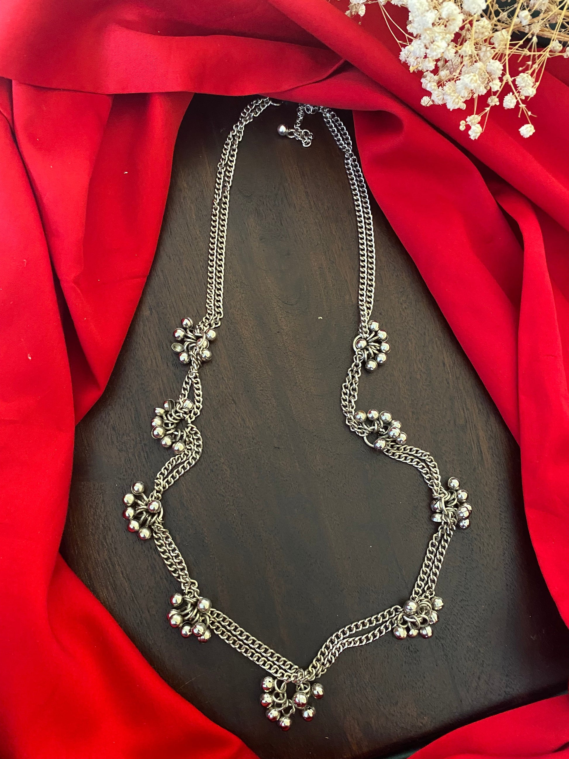 Ghunghroo Chain Necklace Gehnacollections