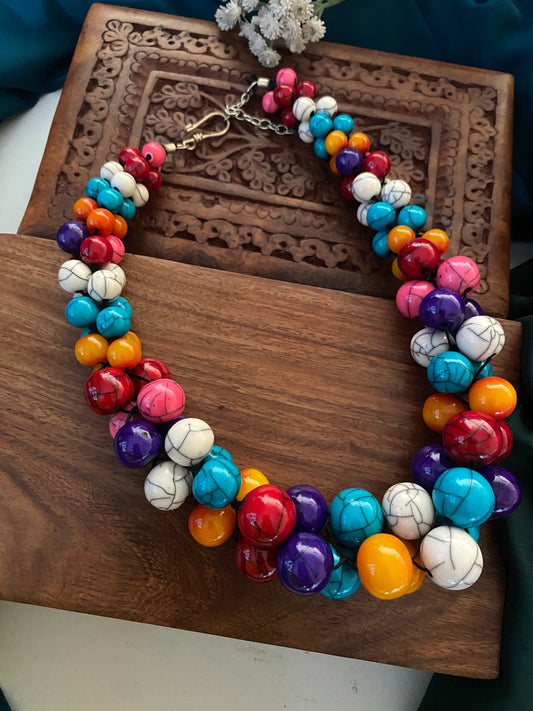 MULTI COLOUR MALA Gehnacollections