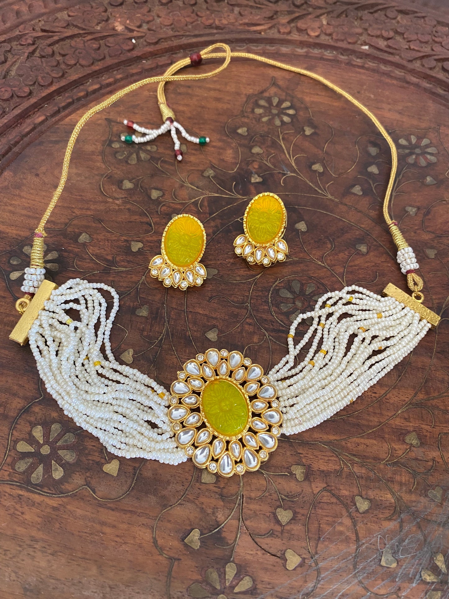 SUBHRA CHOKER SET Gehnacollections