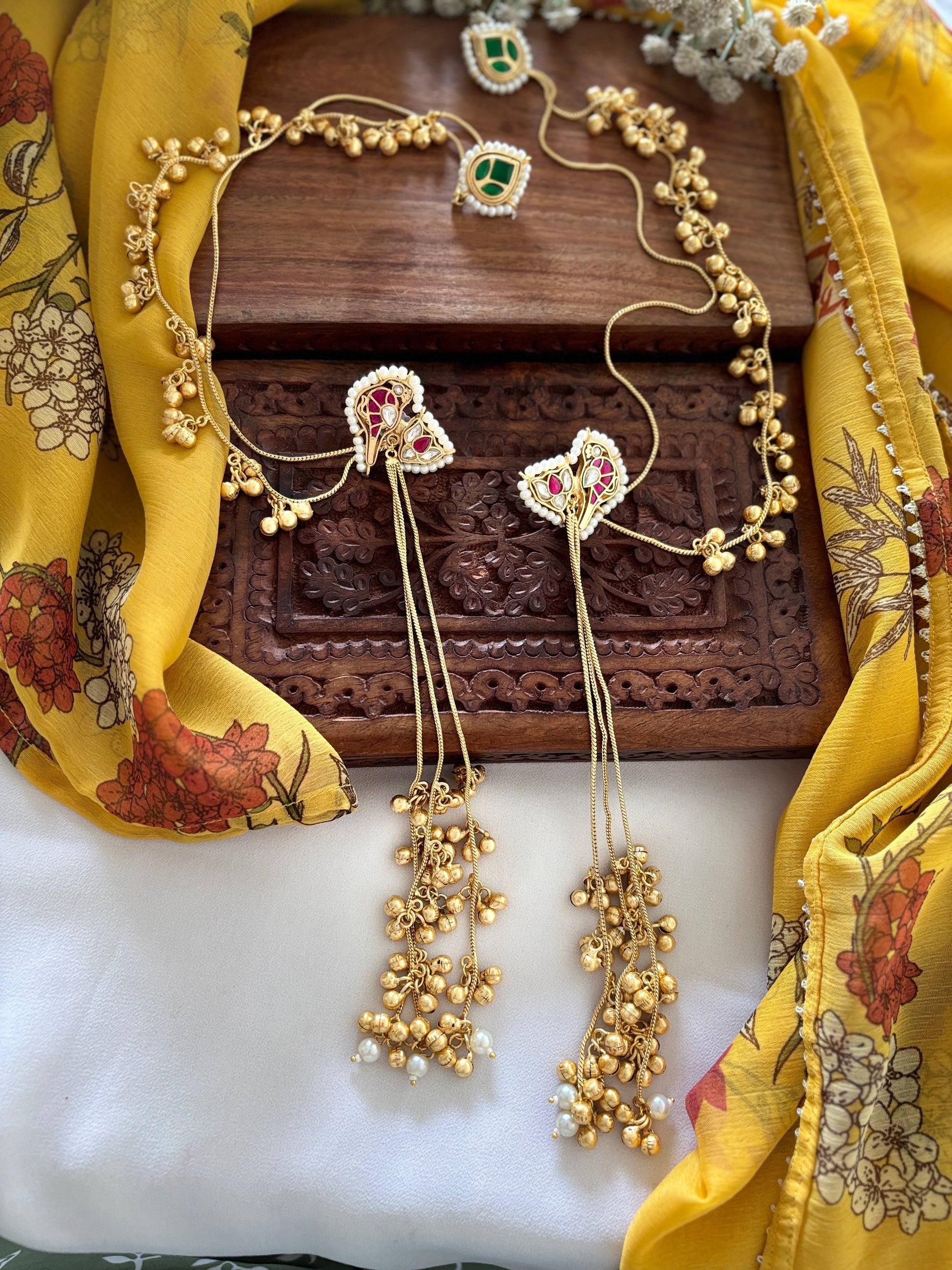 MORNI PAKISTANI EARRINGS Gehnacollections