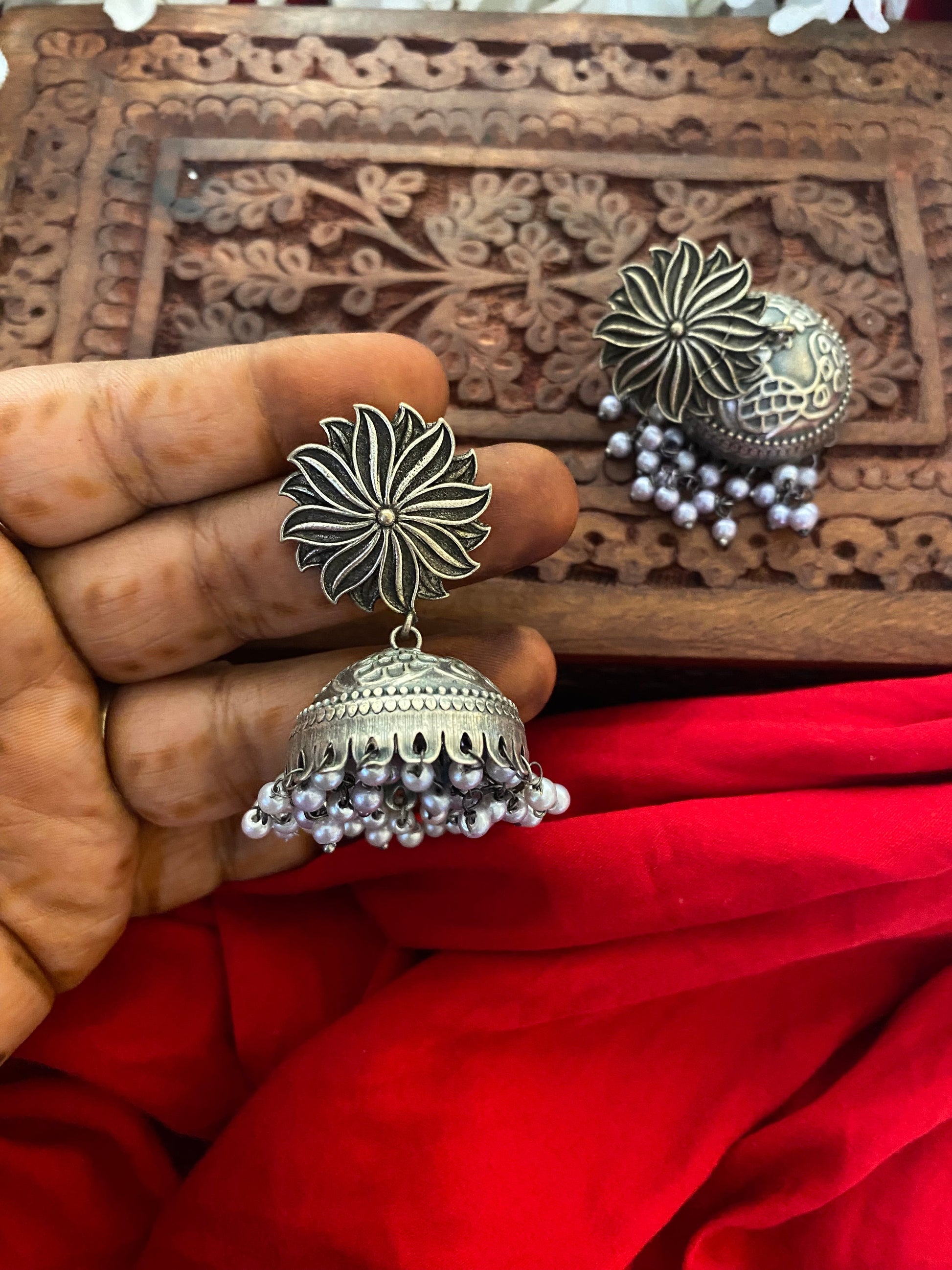 VRINDA JHUMKA Gehnacollections