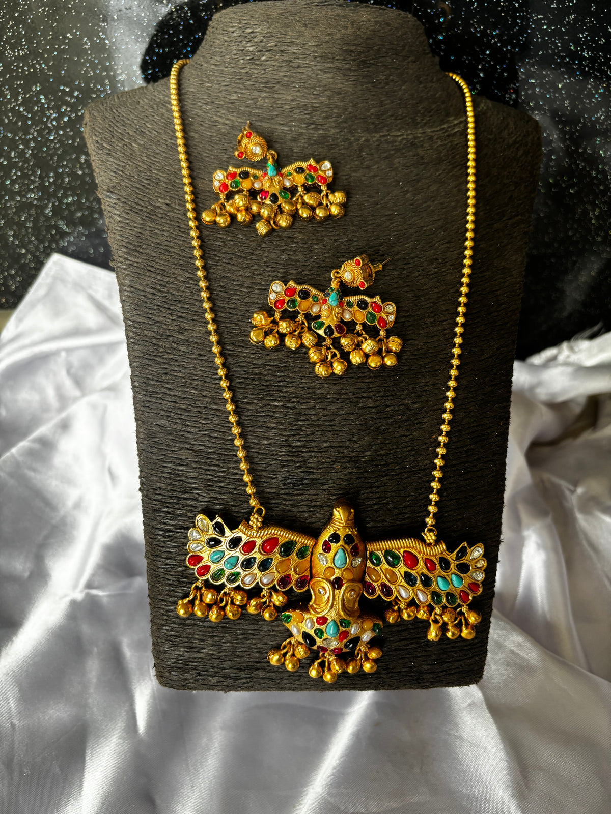 Eagle stone Necklace Set Gehnacollections