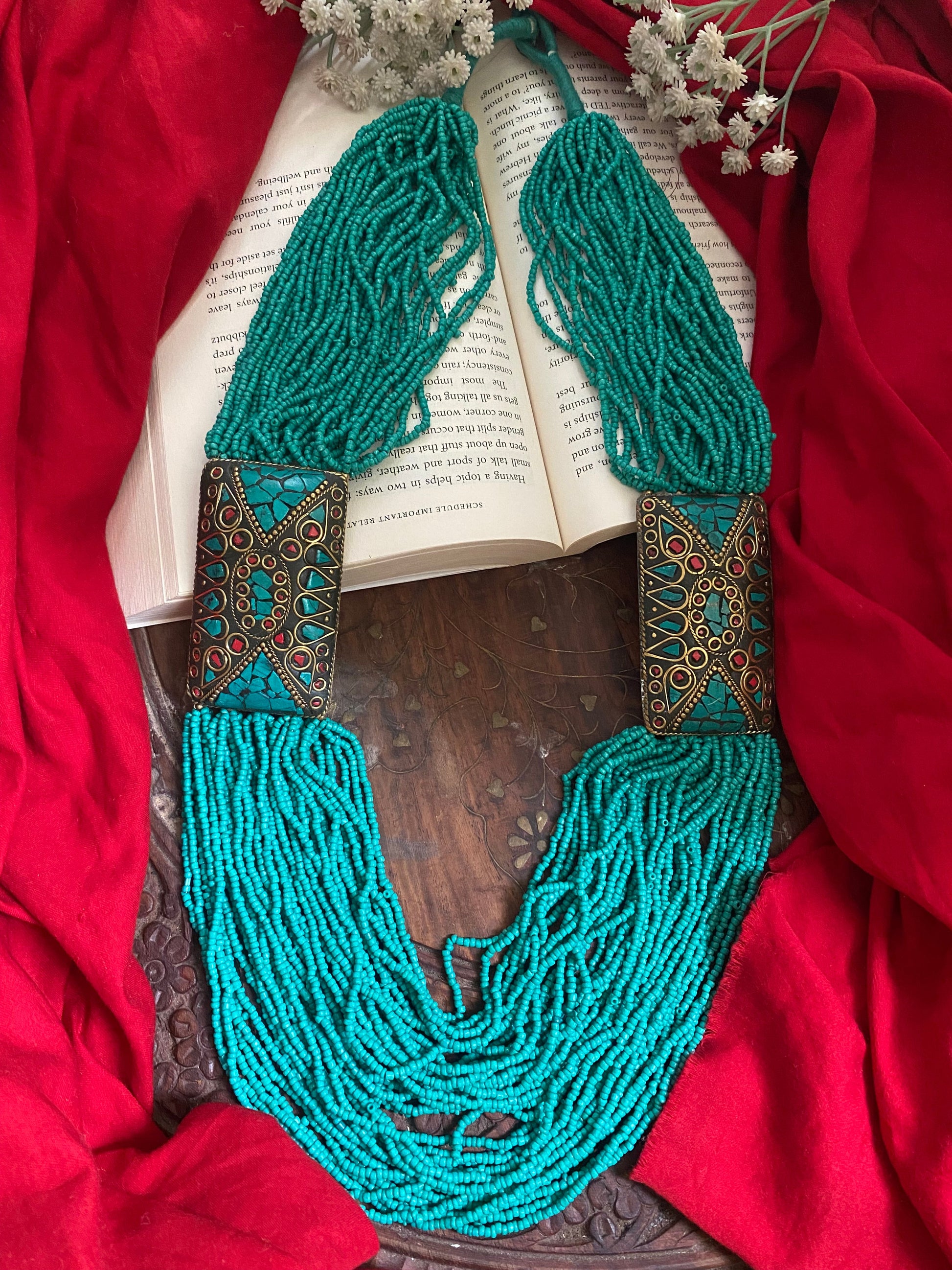 MANDIRA LONG NECKLACE Gehnacollections