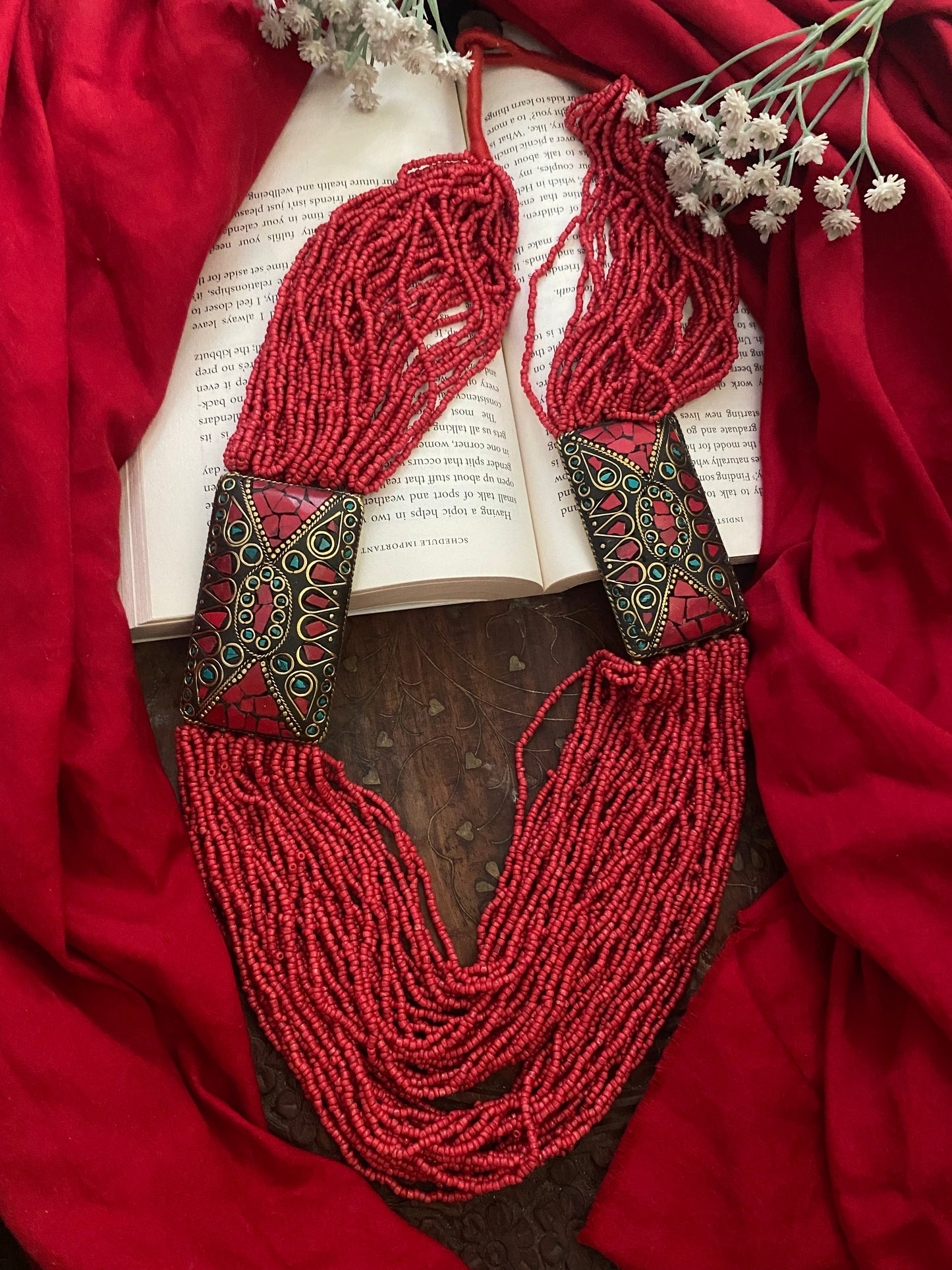 MANDIRA LONG NECKLACE Gehnacollections