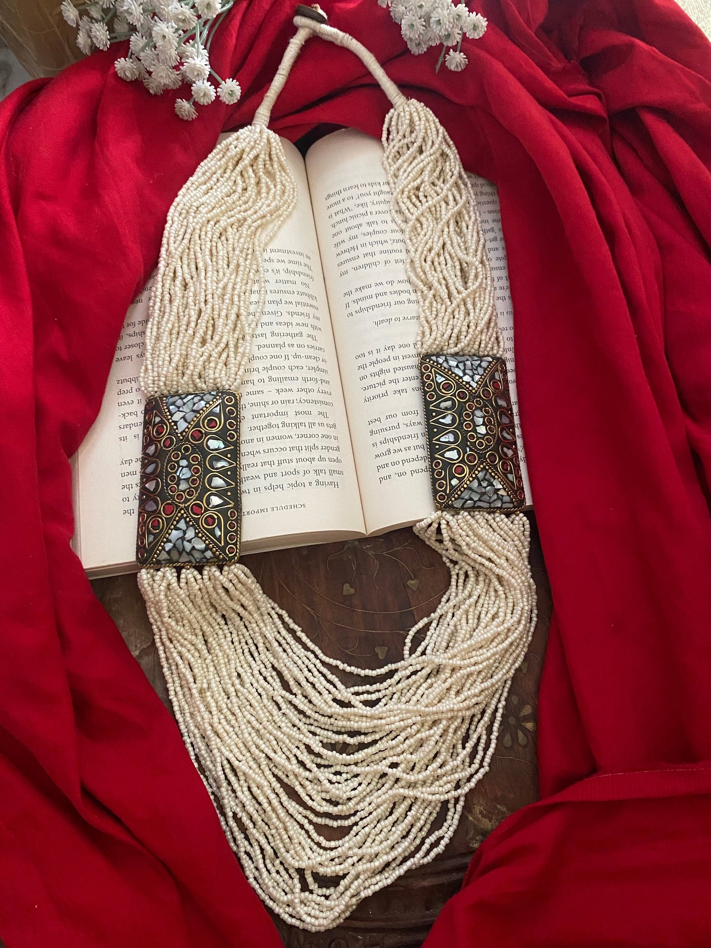 MANDIRA LONG NECKLACE Gehnacollections