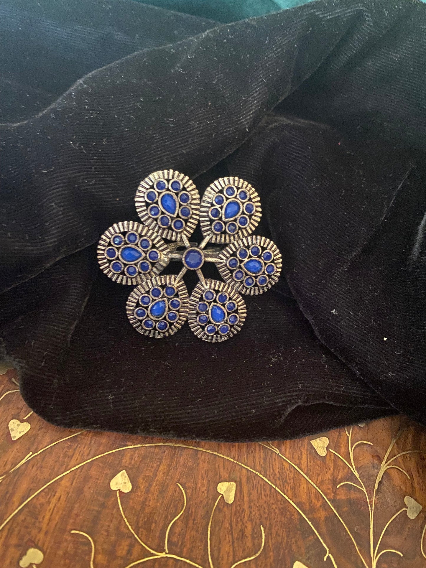 FLOWER JUMBO RING Gehnacollections