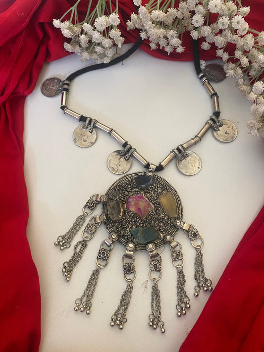 FARIDA LONG NECKLACE Gehnacollections