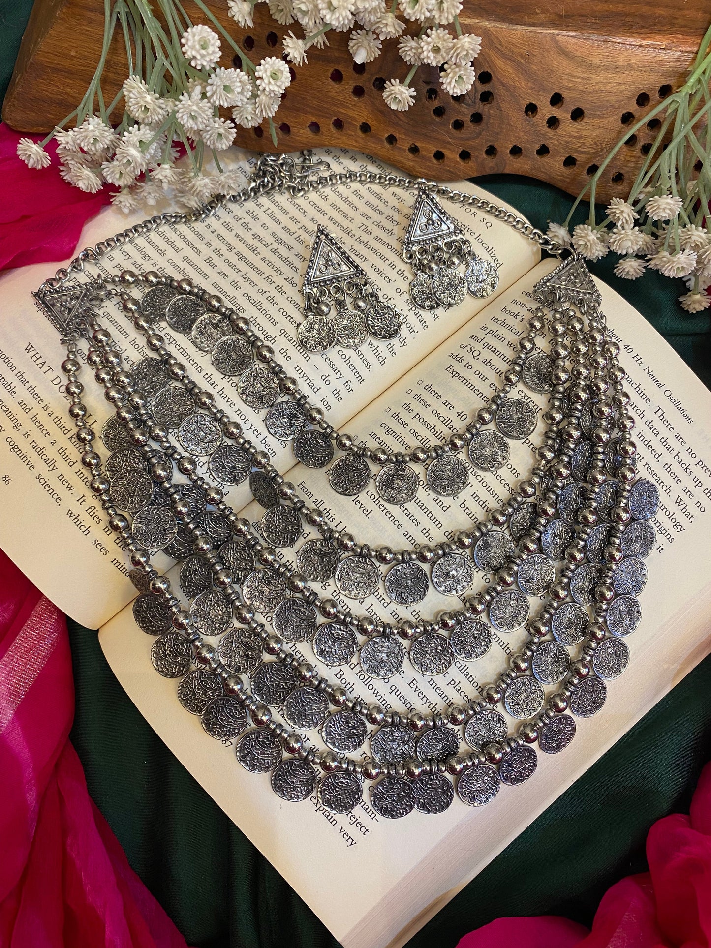 Coin Layer Necklace Set Gehnacollections