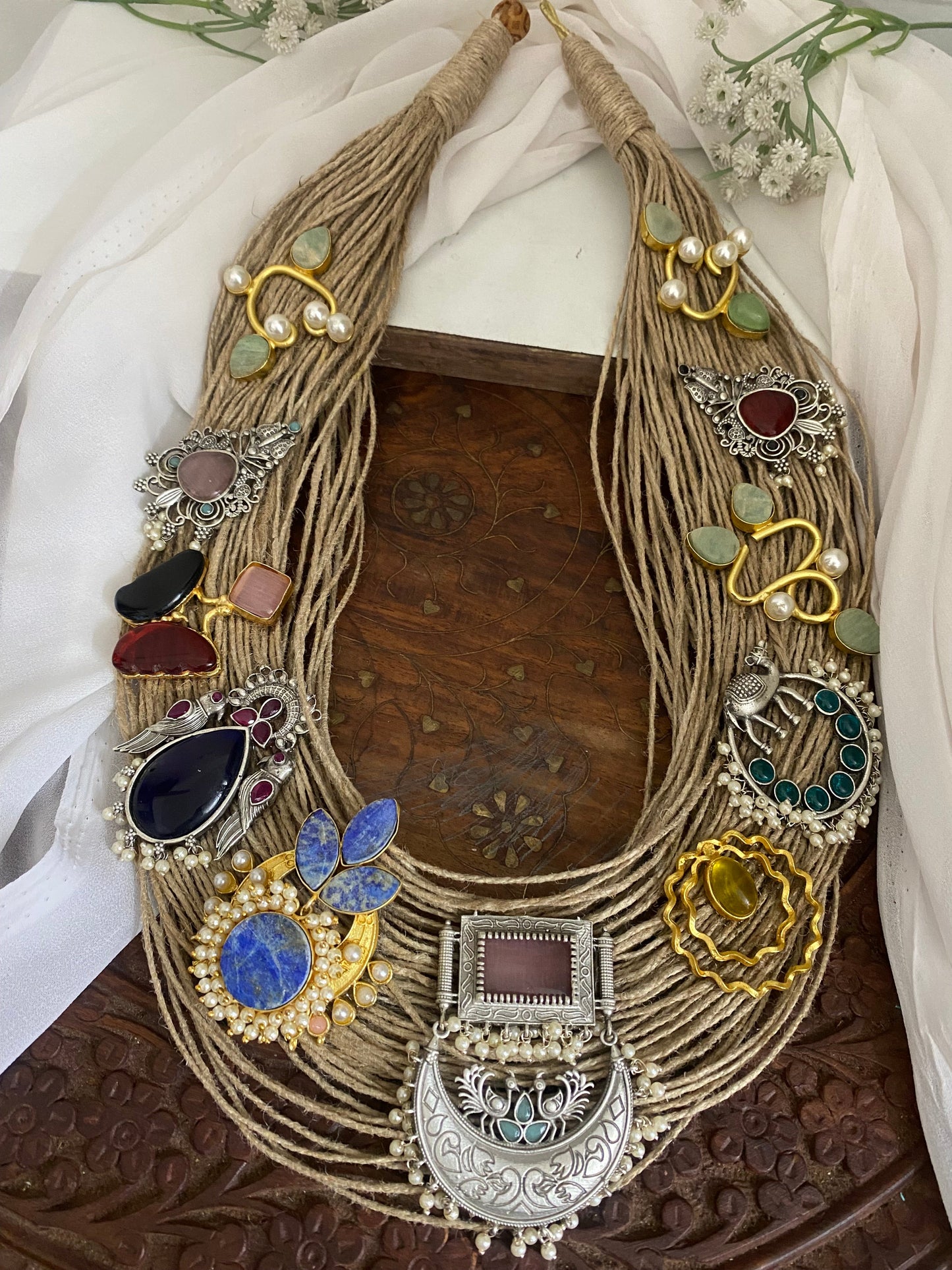 FUSION JUTE NECKLACE Gehnacollections